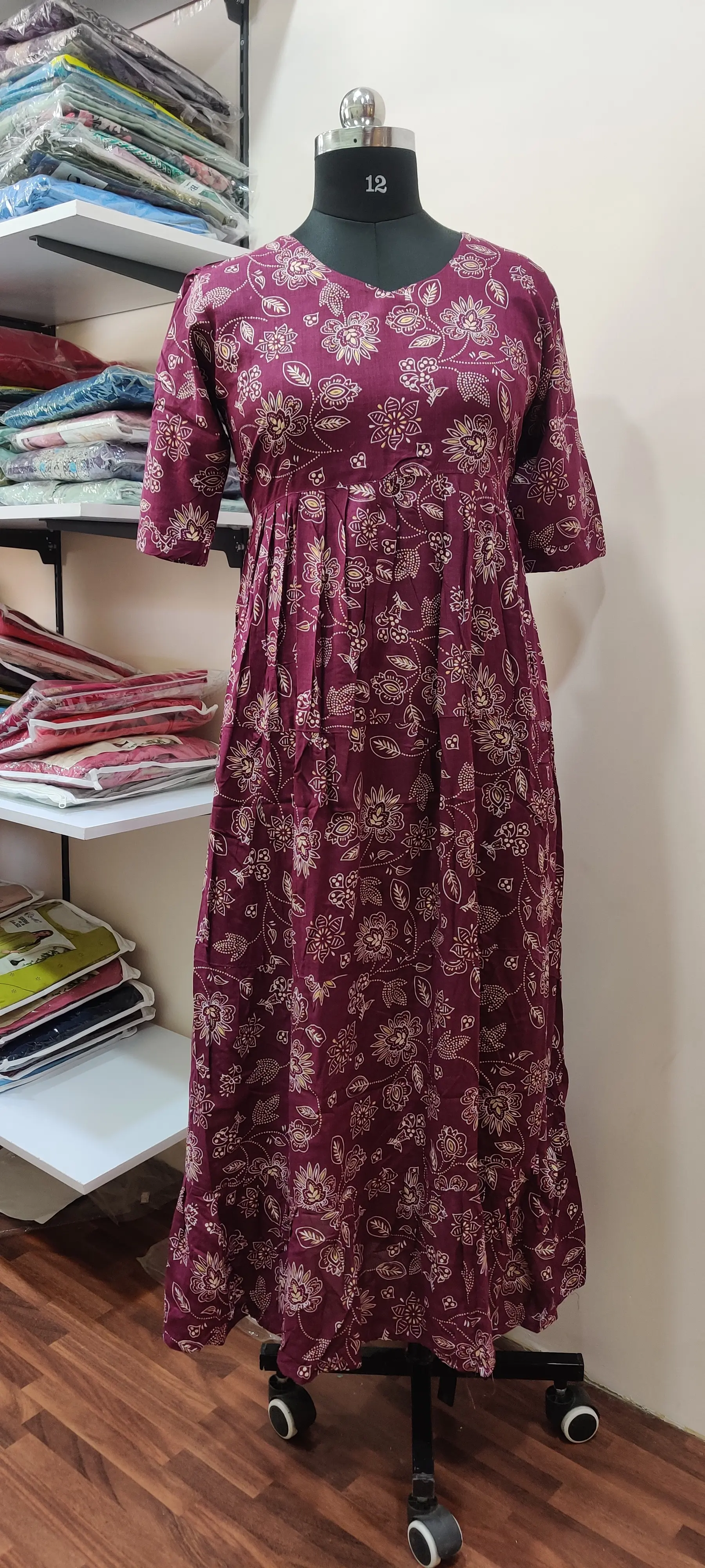 long maxi gown