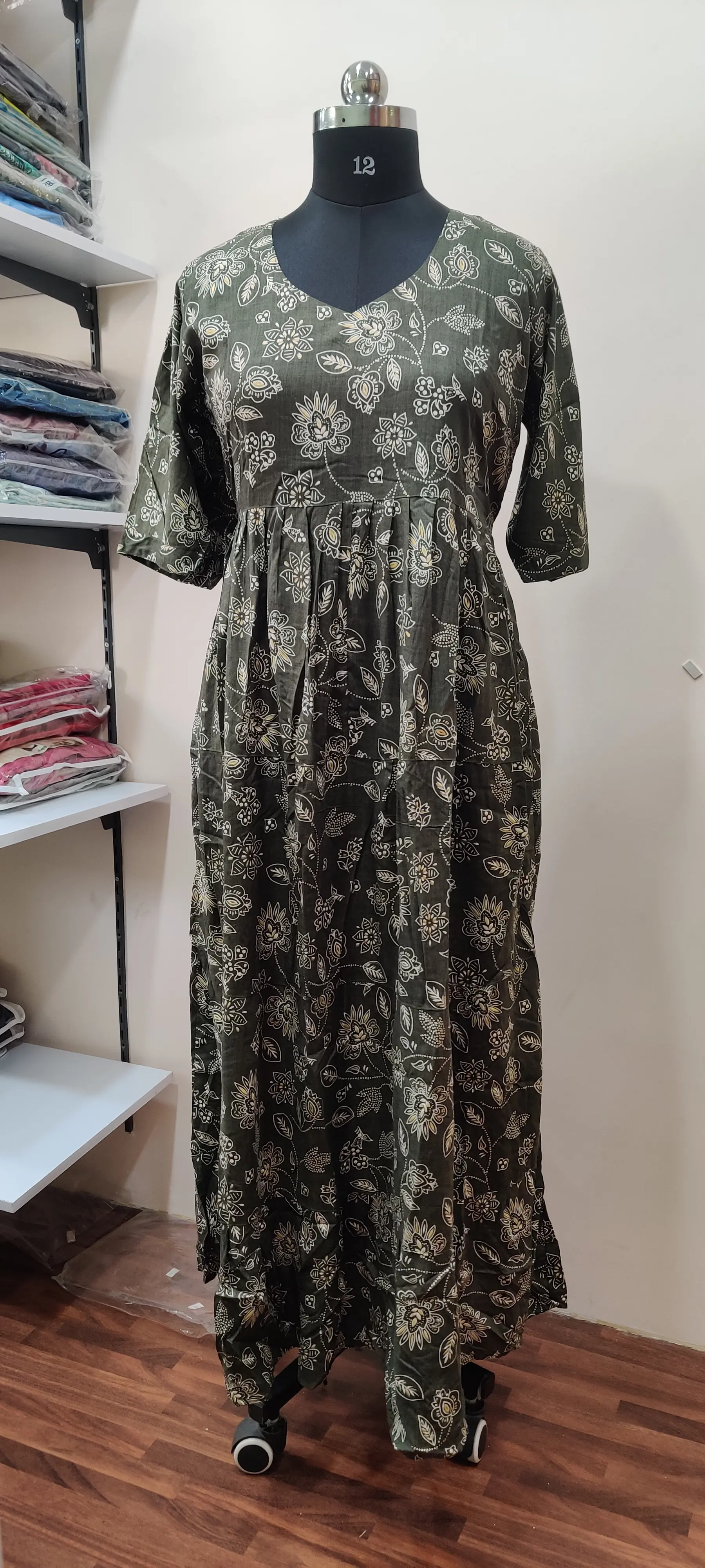 long maxi gown
