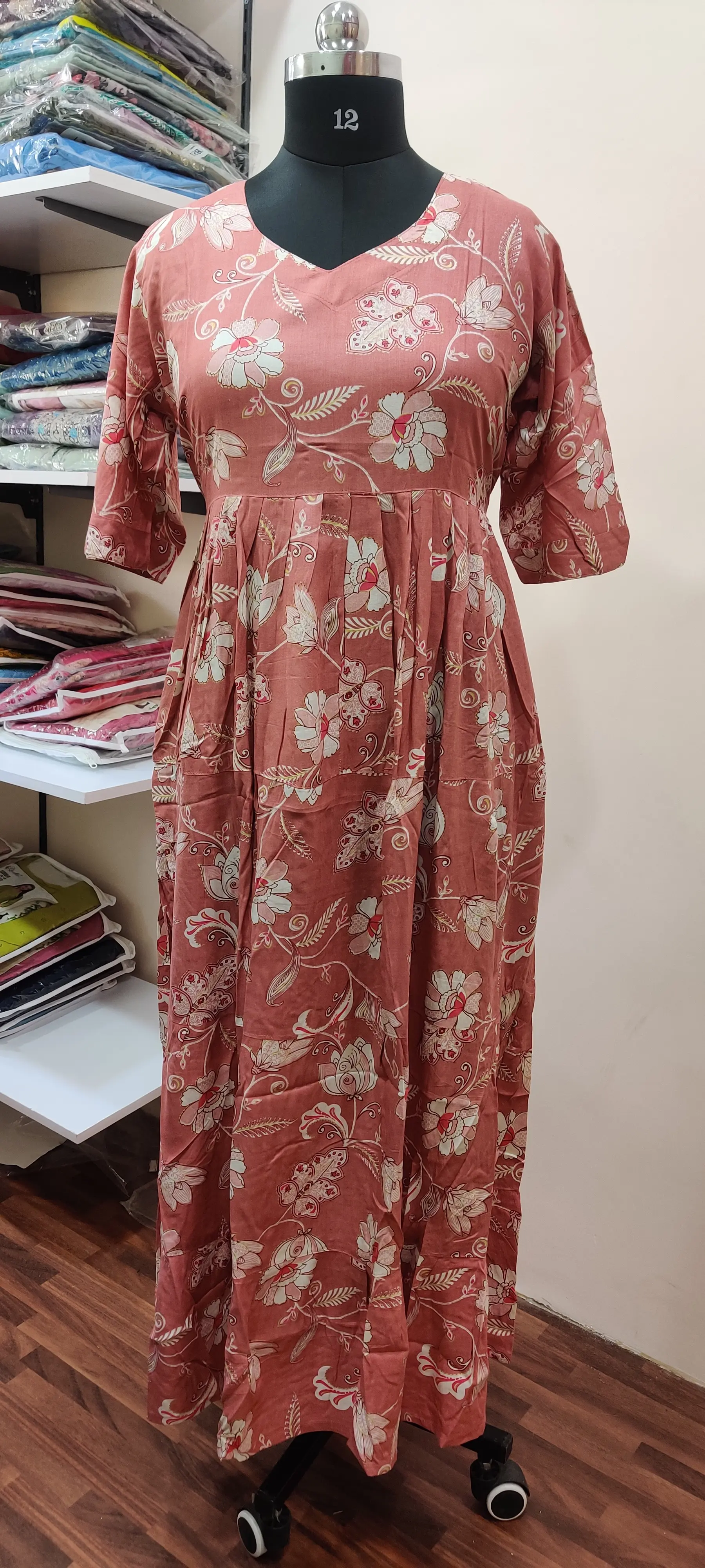 long maxi gown