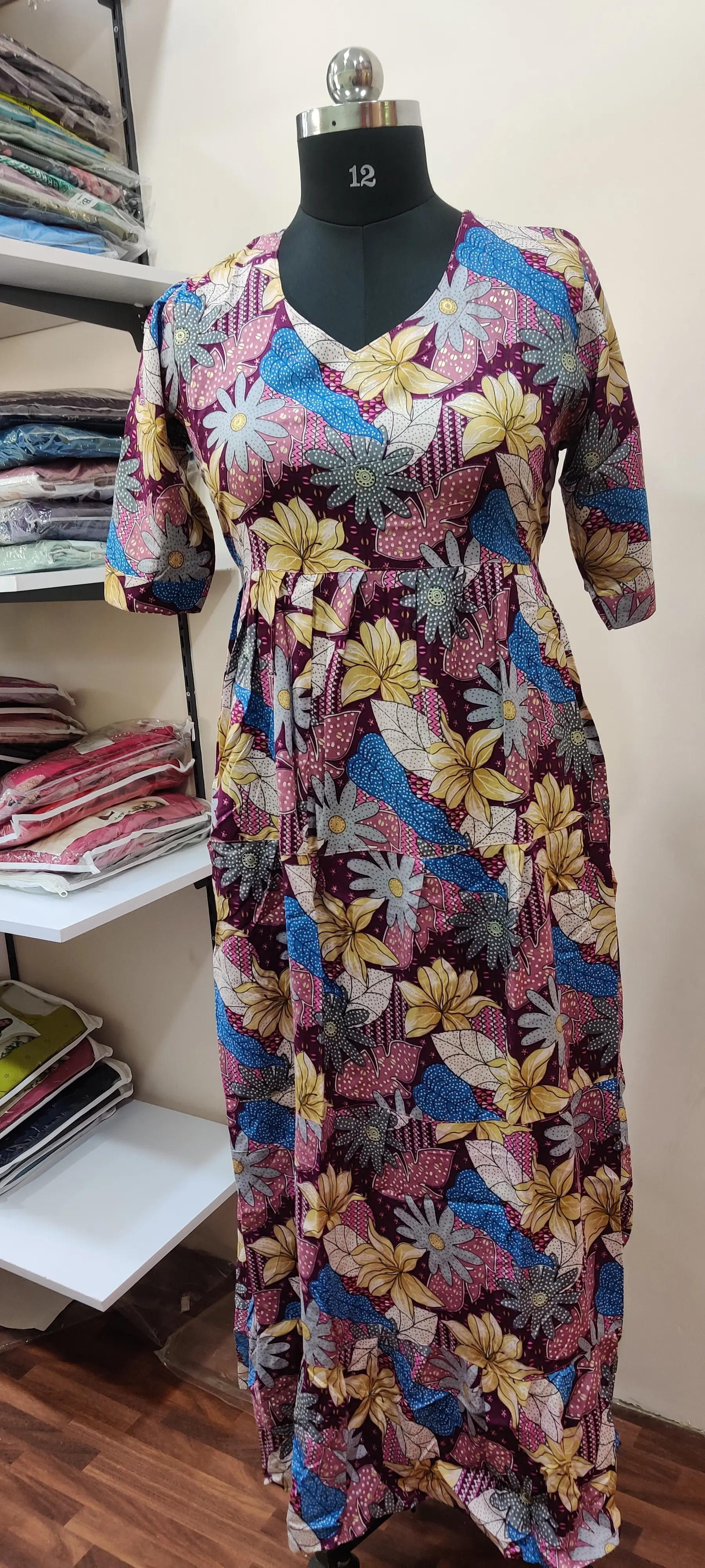long maxi gown
