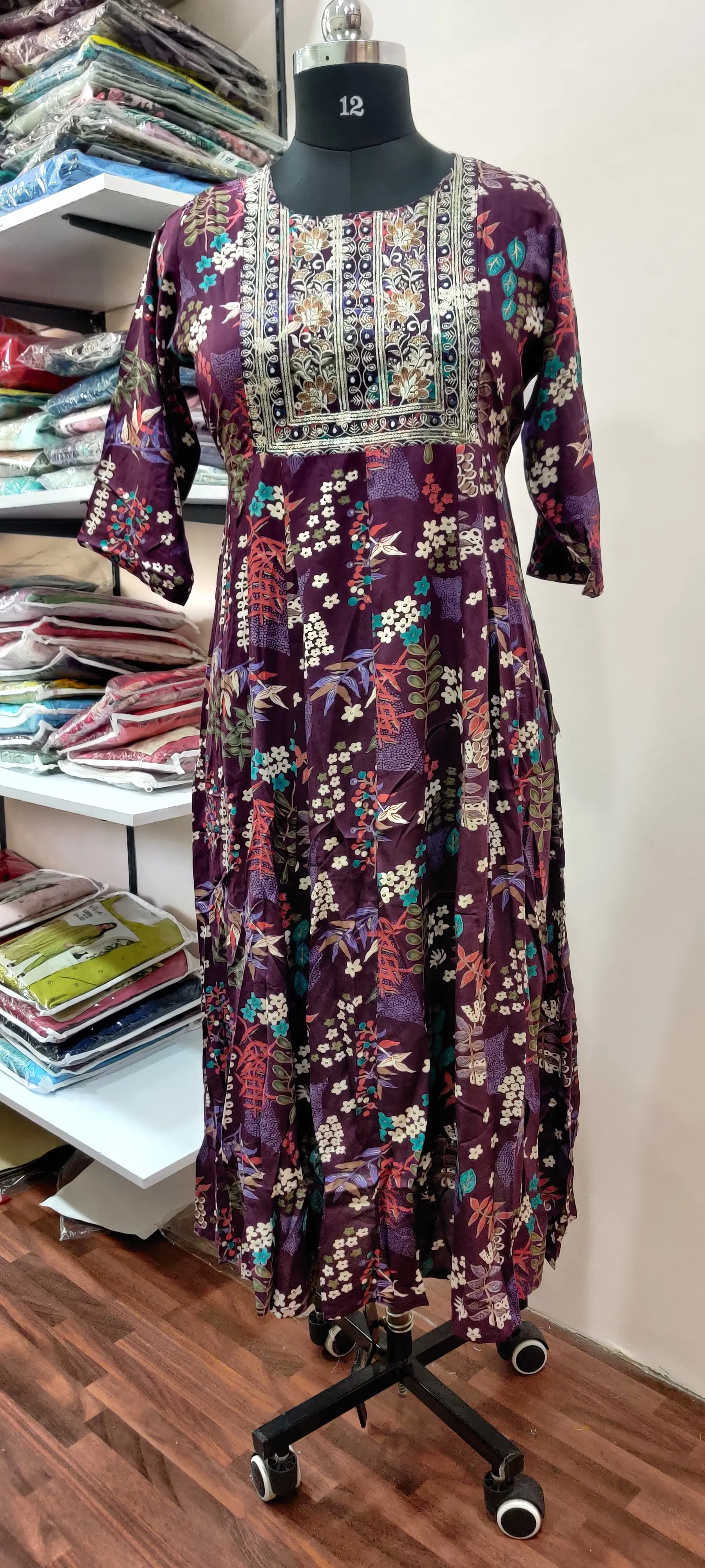 long maxi gown