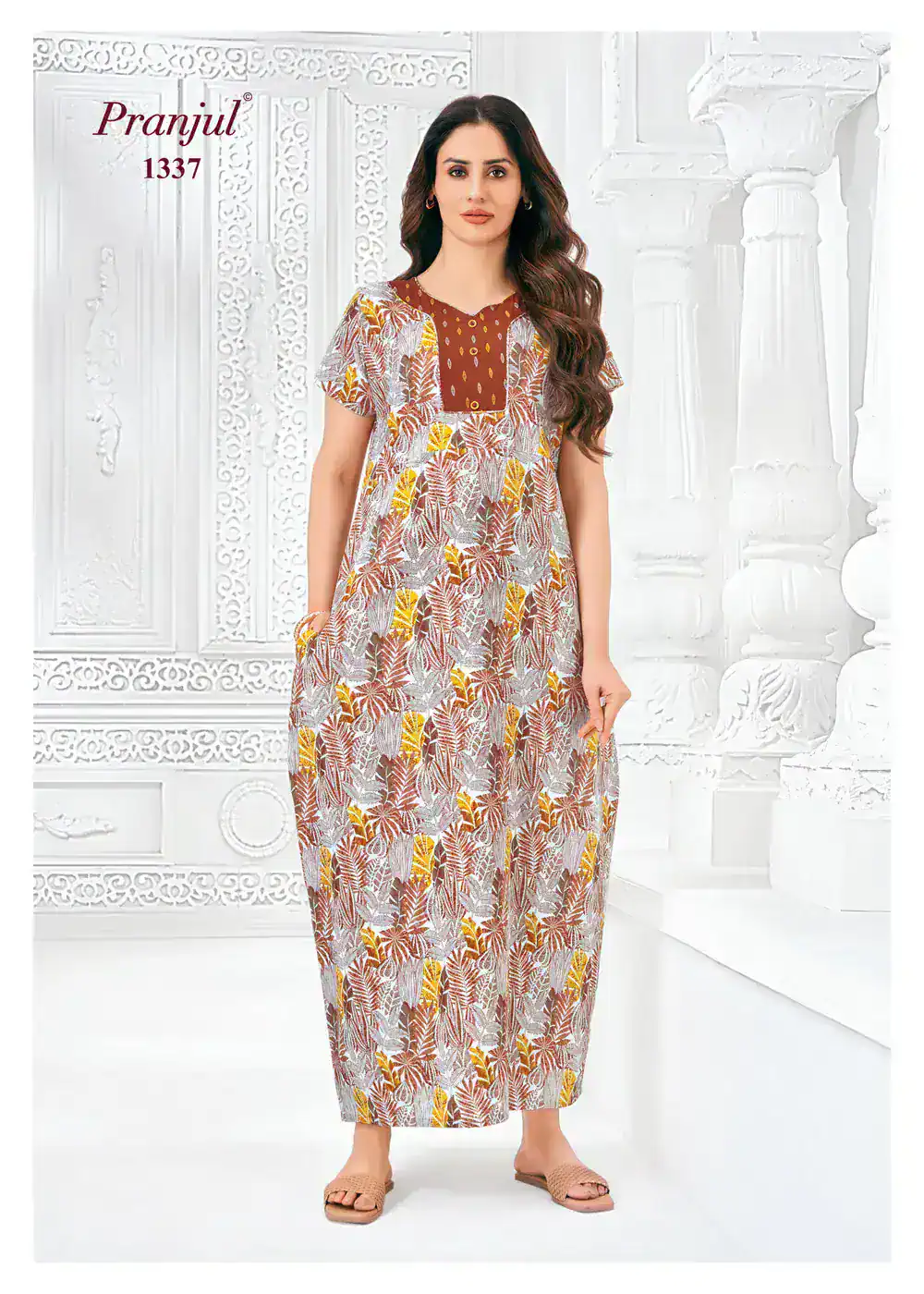 pranjul cotton nighty
