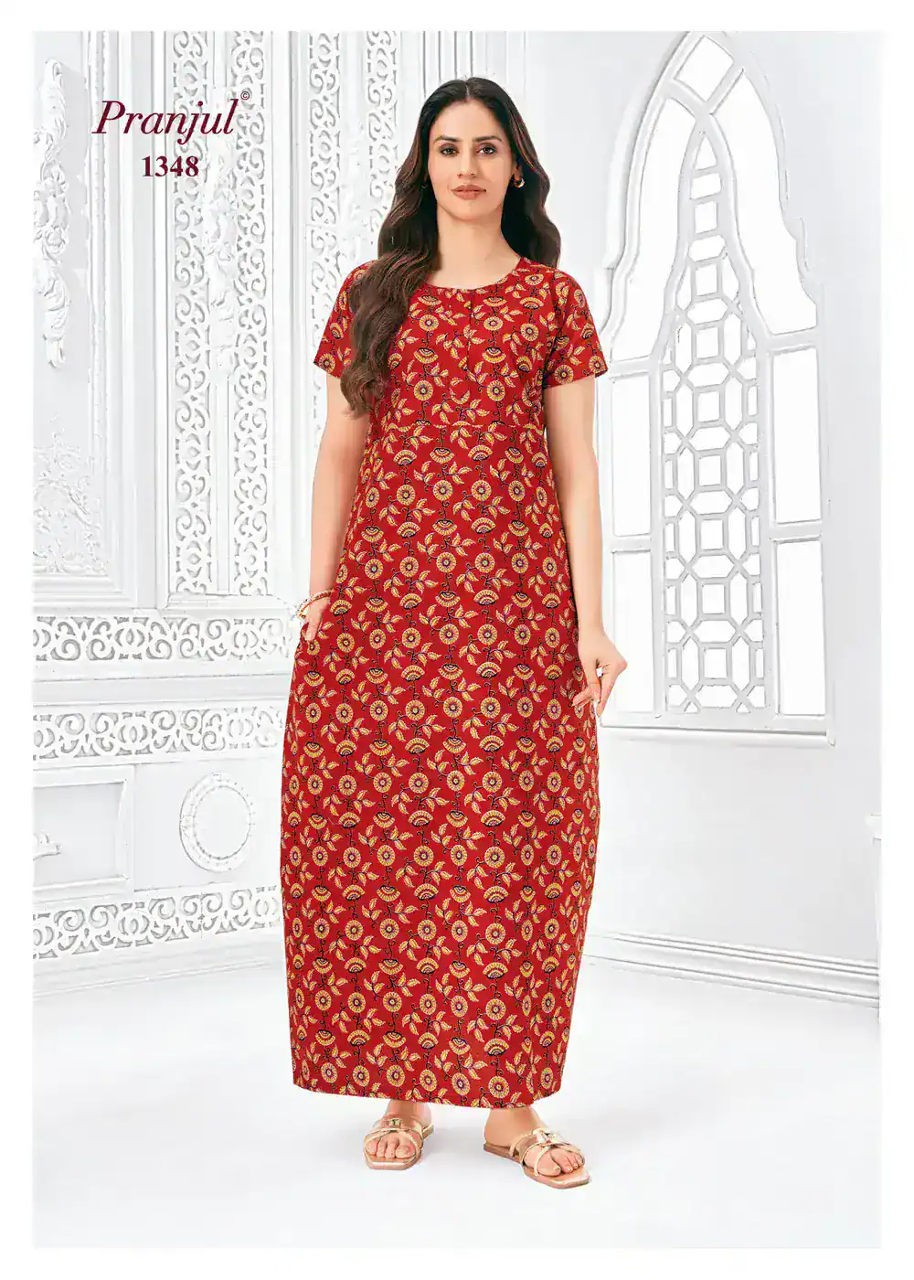 pranjul cotton nighty