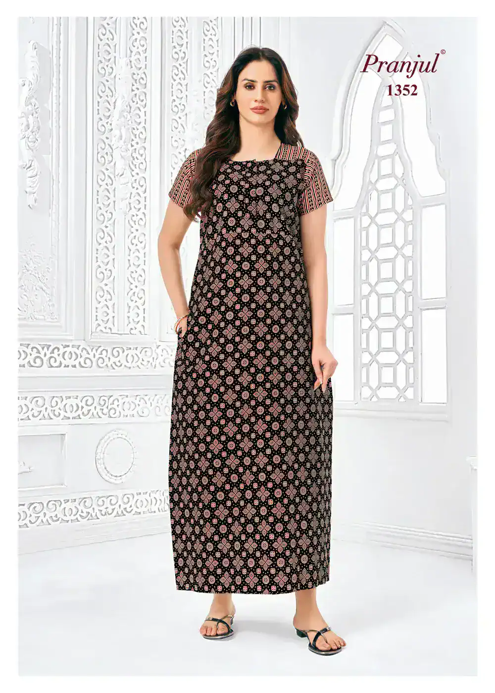 pranjul cotton nighty