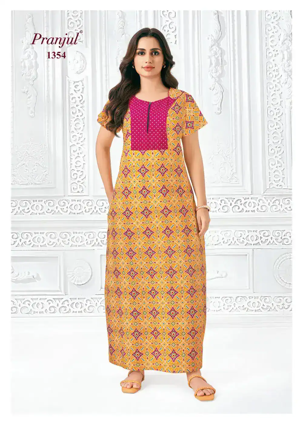 pranjul cotton nighty