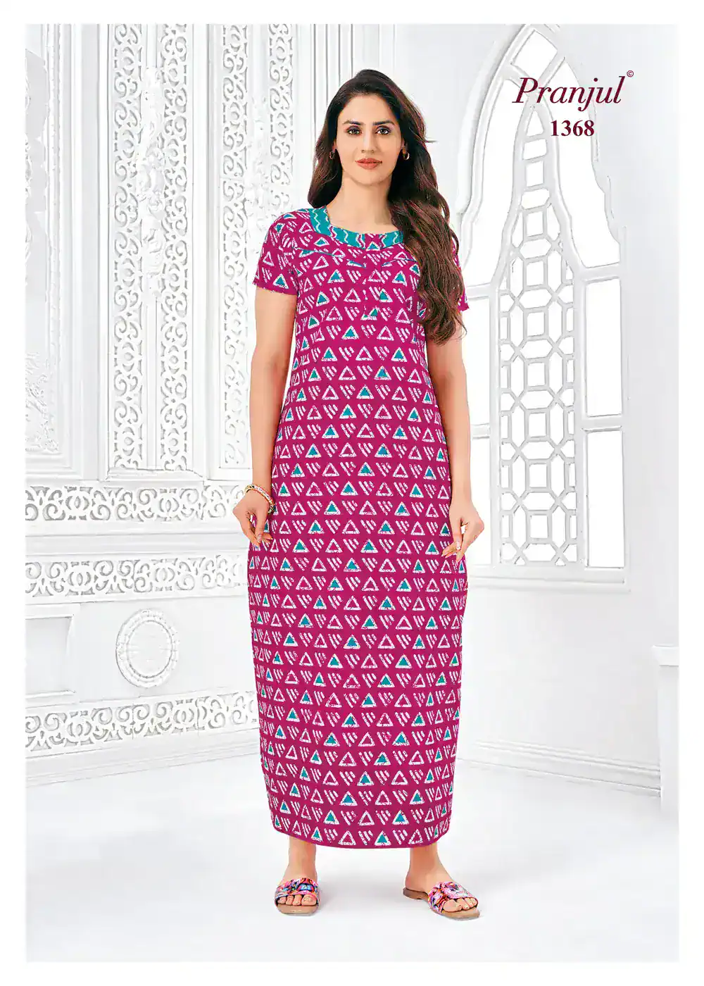 pranjul cotton nighty