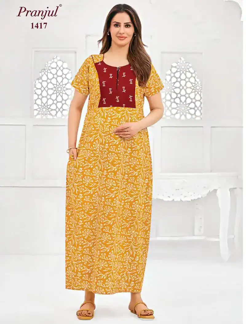 pranjul cotton nighty