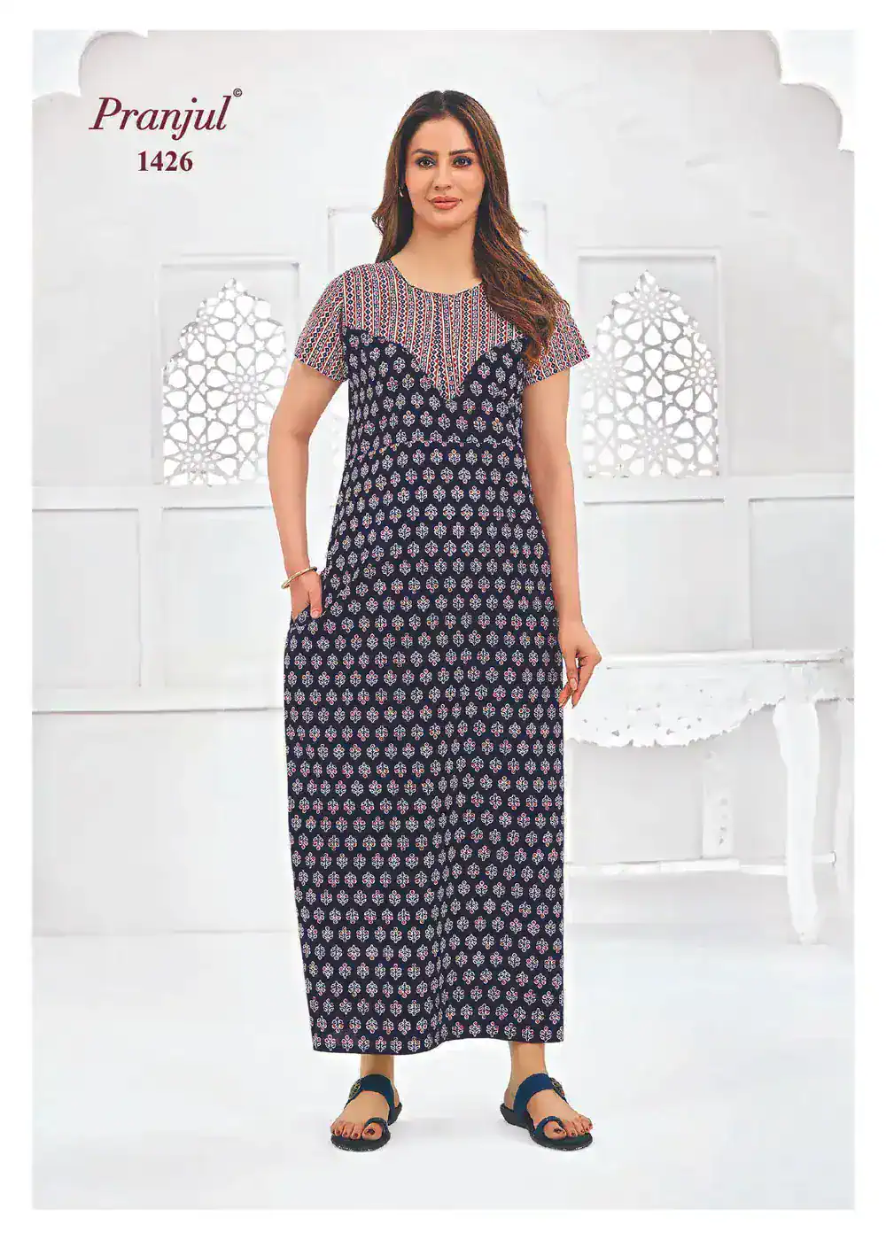 pranjul cotton nighty