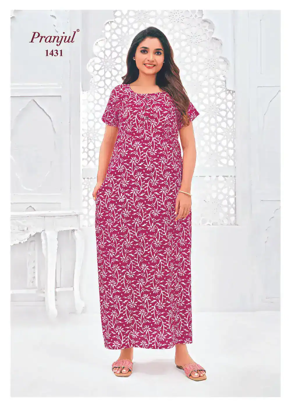 pranjul cotton nighty
