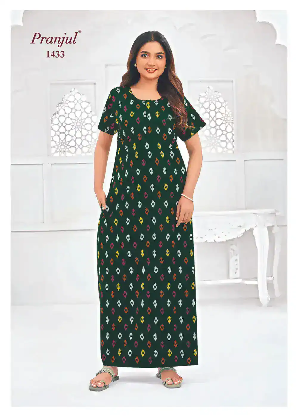 pranjul cotton nighty