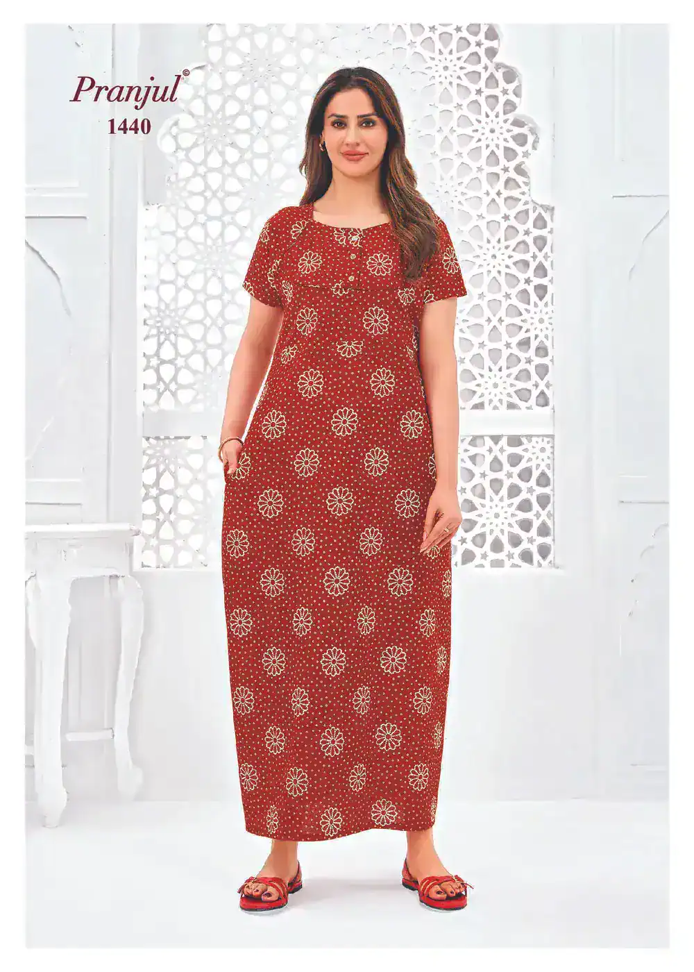 pranjul cotton nighty
