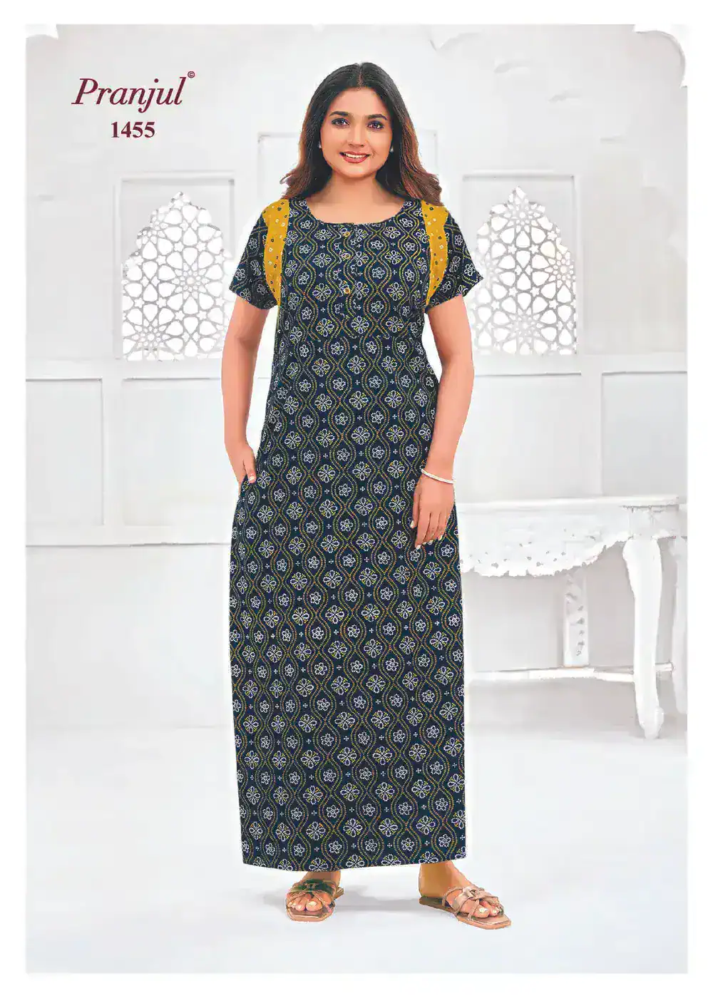 pranjul cotton nighty