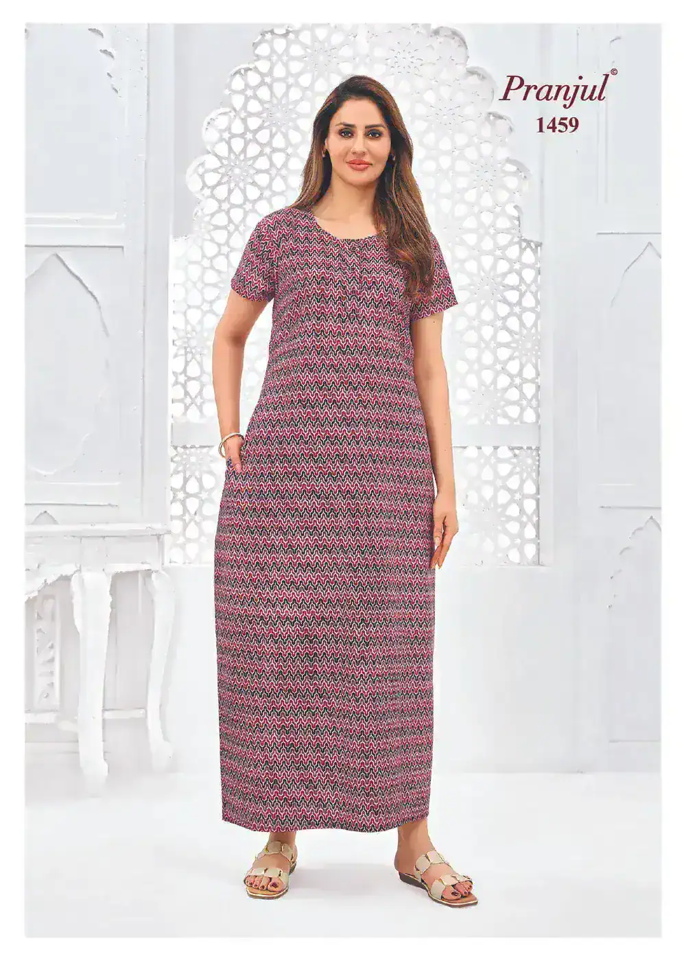 pranjul cotton nighty