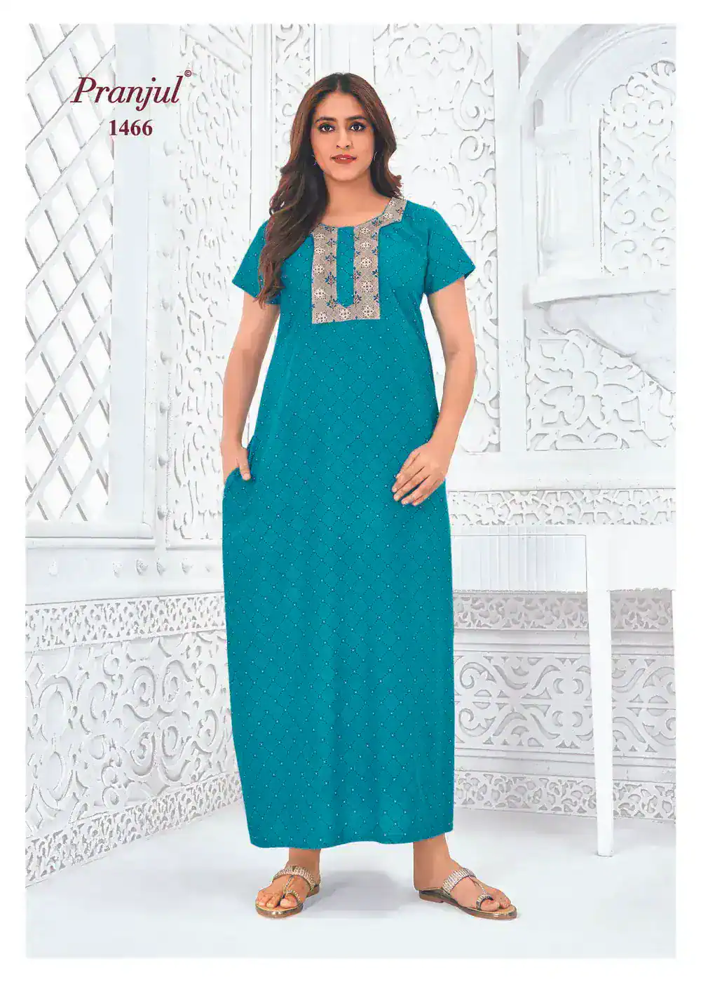 pranjul cotton nighty