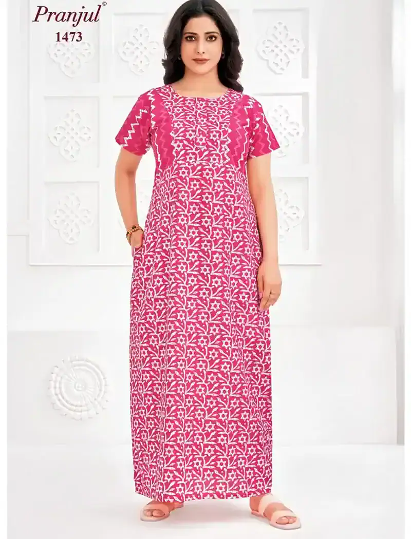 pranjul cotton nighty