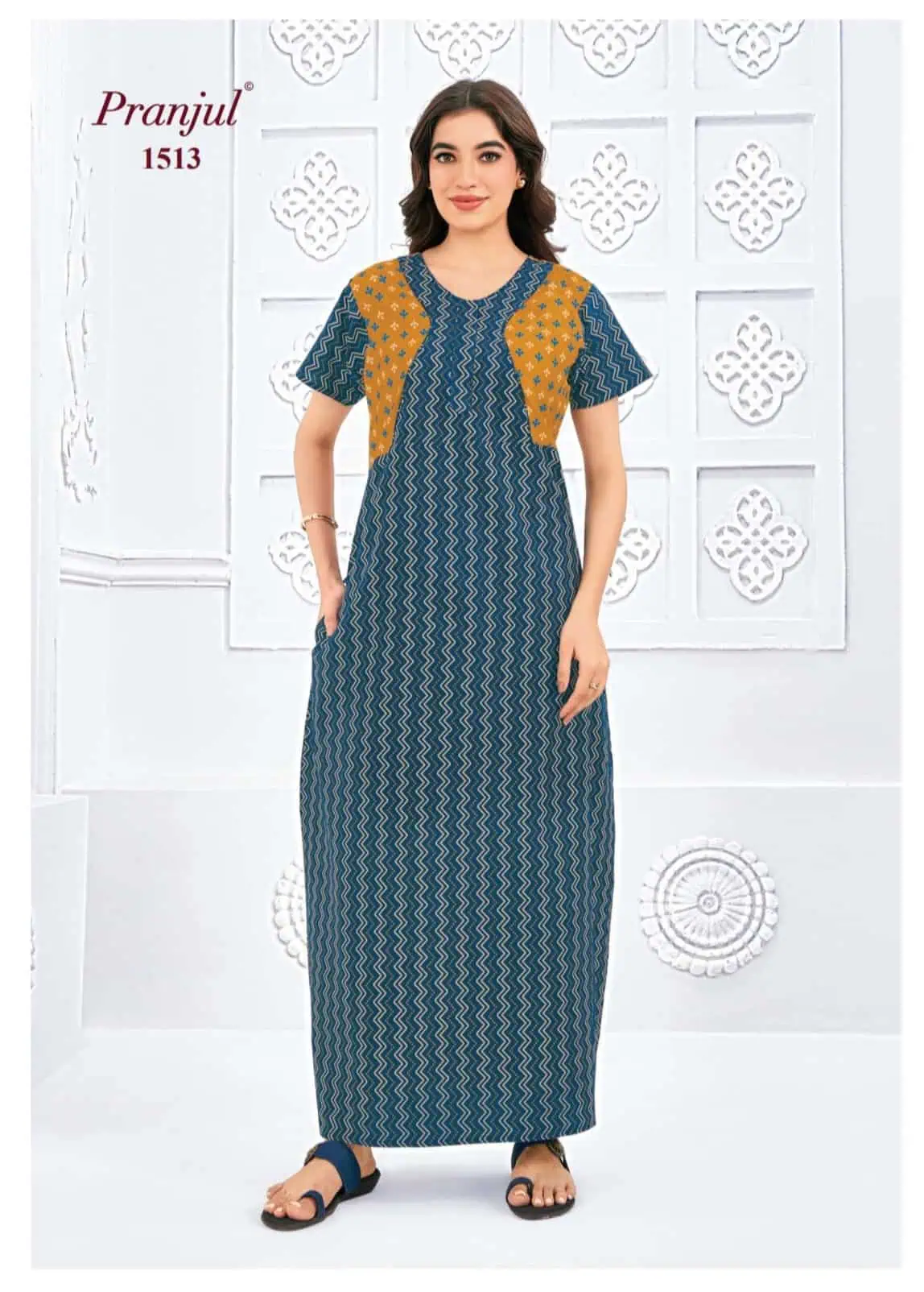 pranjul cotton nighty