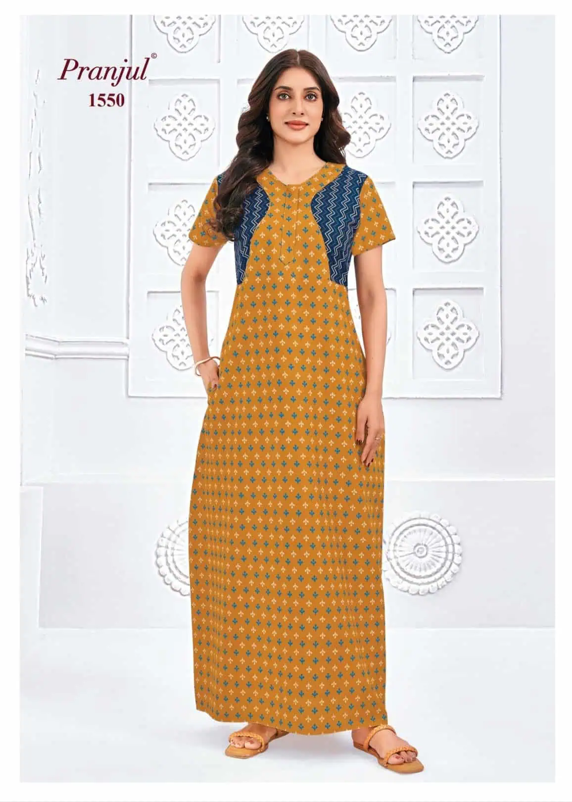 pranjul cotton nighty
