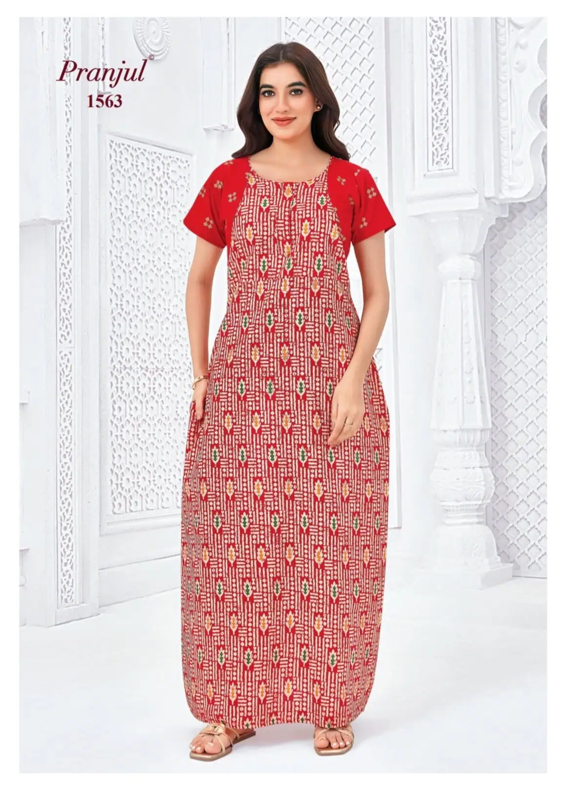 pranjul cotton nighty