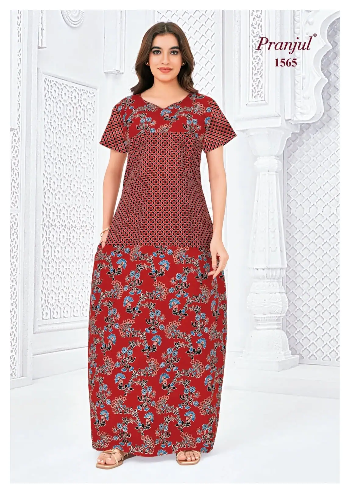 pranjul cotton nighty
