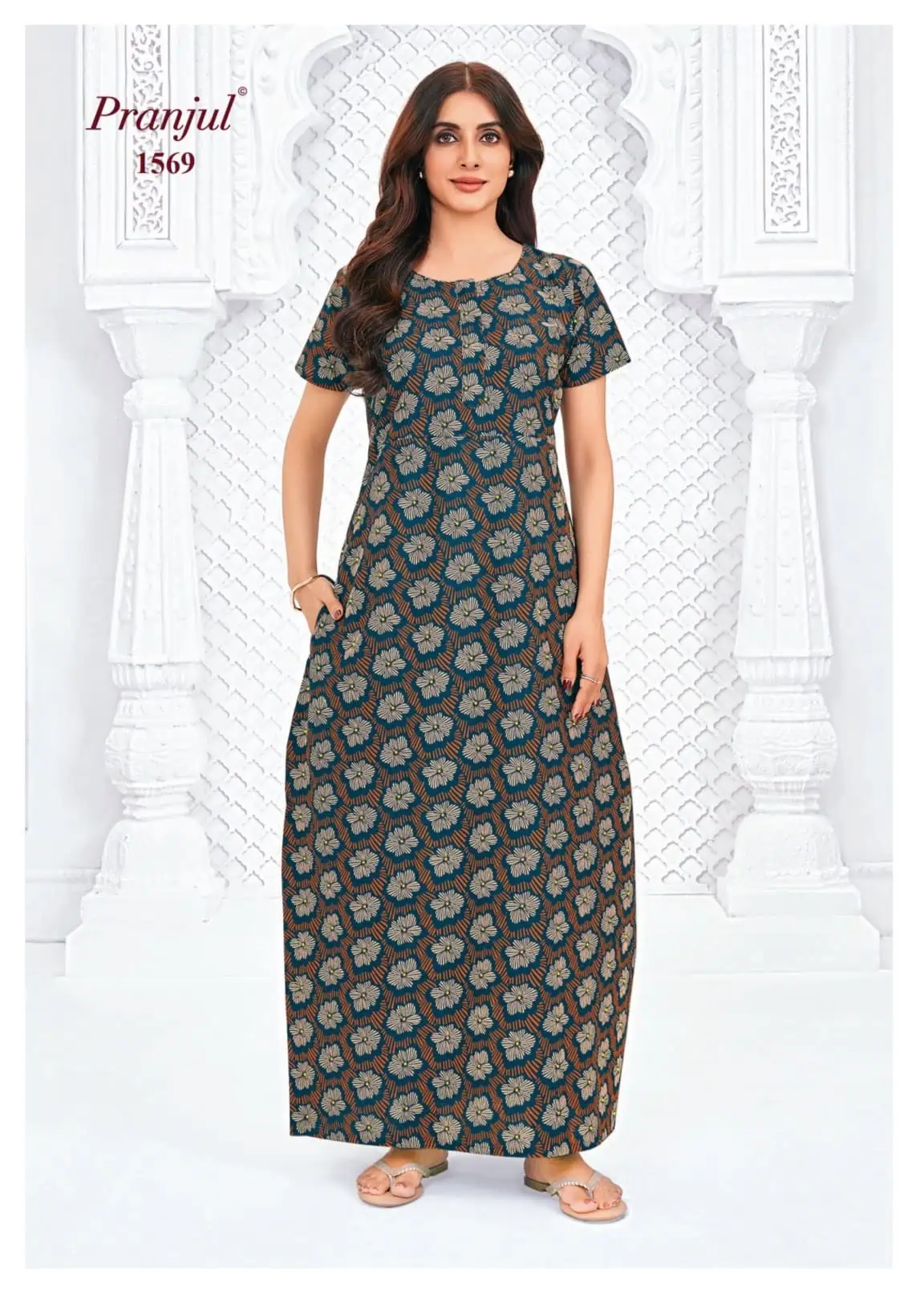 pranjul cotton nighty