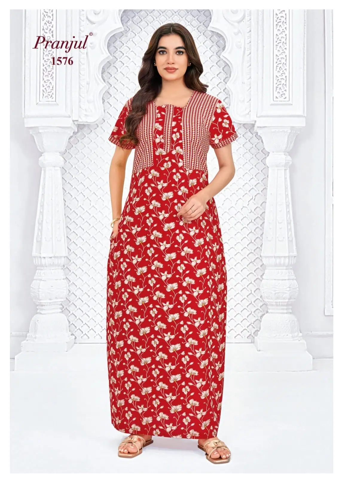 pranjul cotton nighty