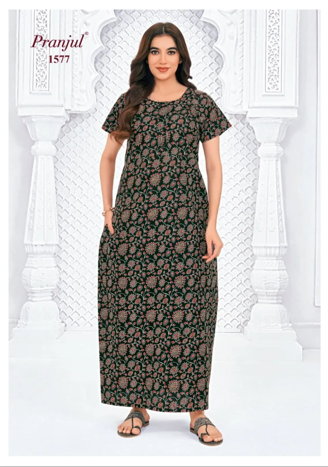 pranjul cotton nighty