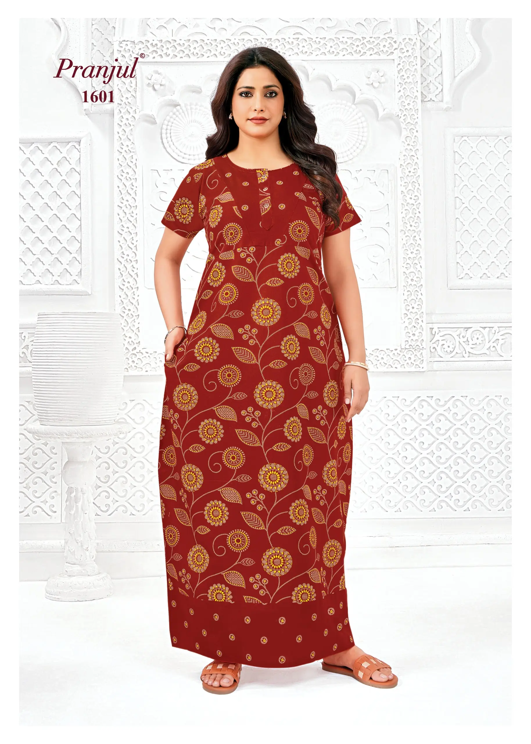 pranjul cotton nighty