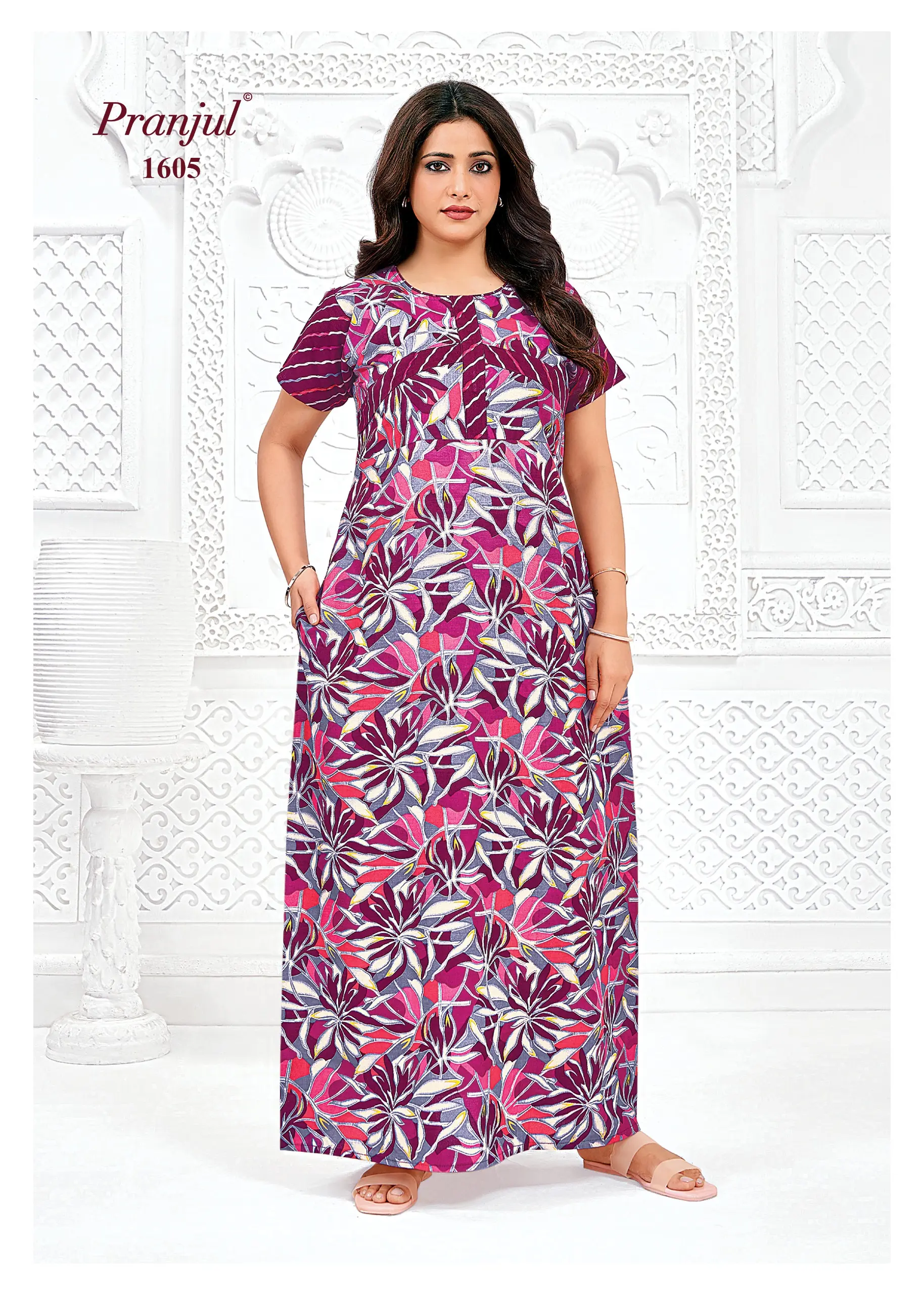 pranjul cotton nighty