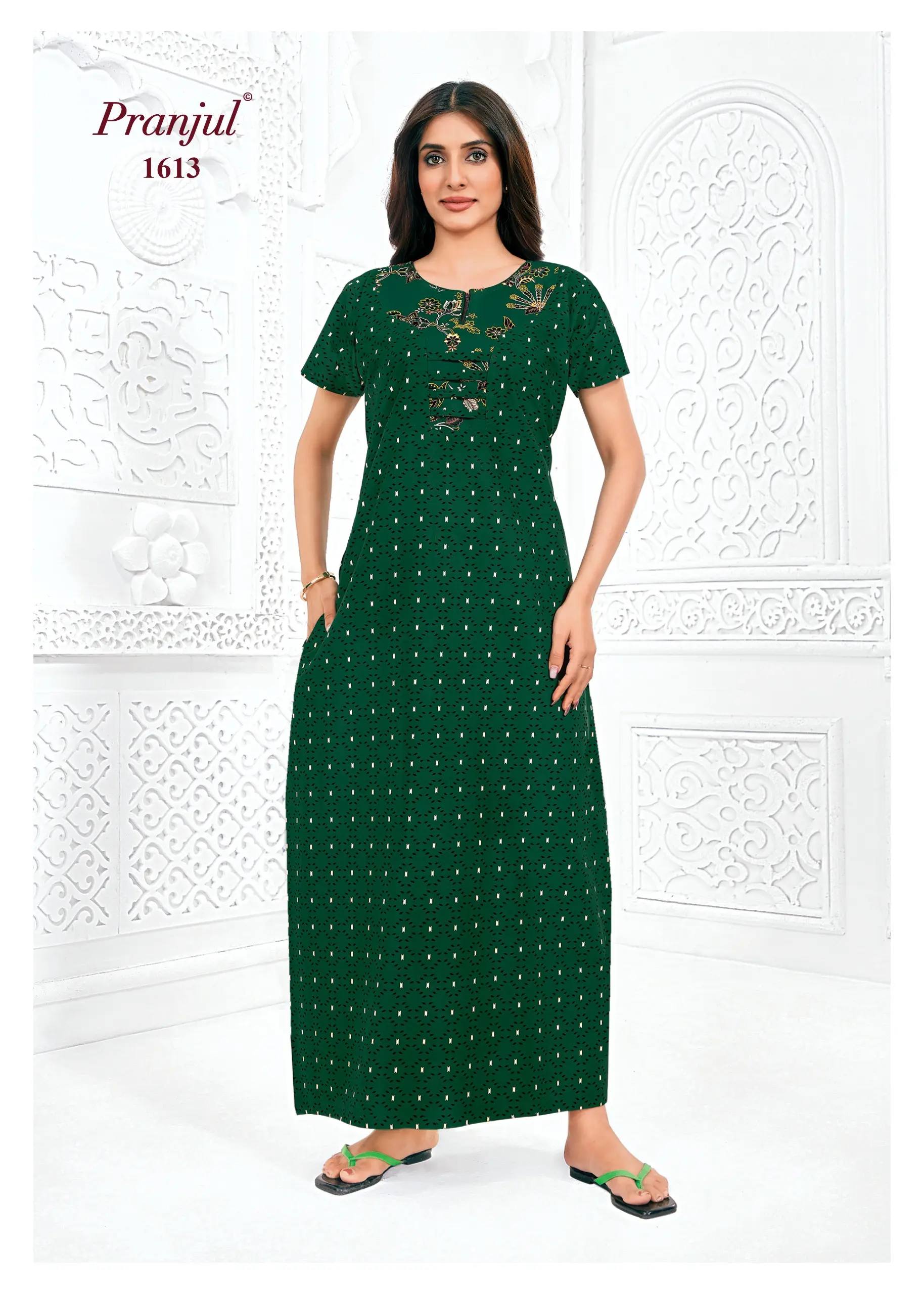 pranjul cotton nighty