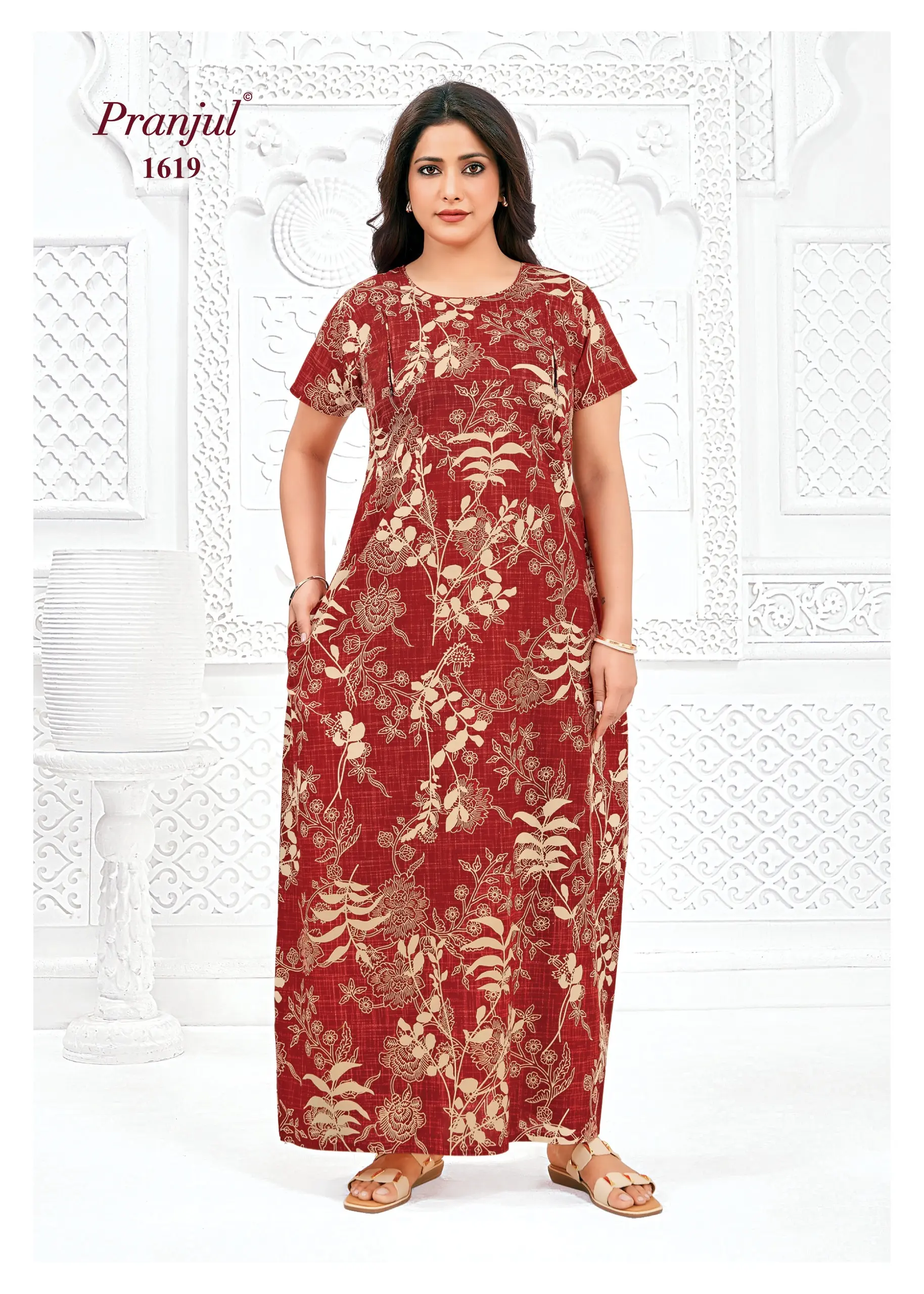 pranjul cotton nighty