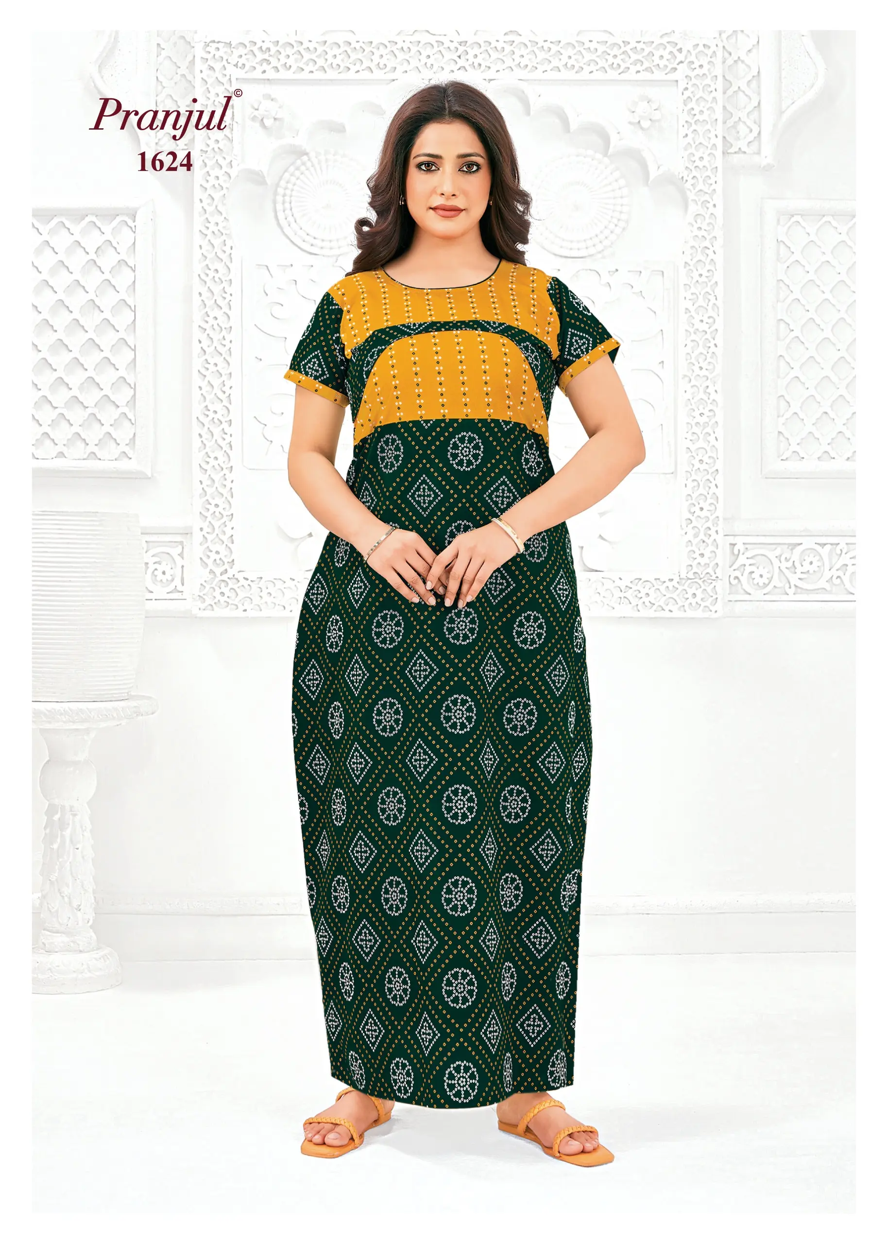 pranjul cotton nighty