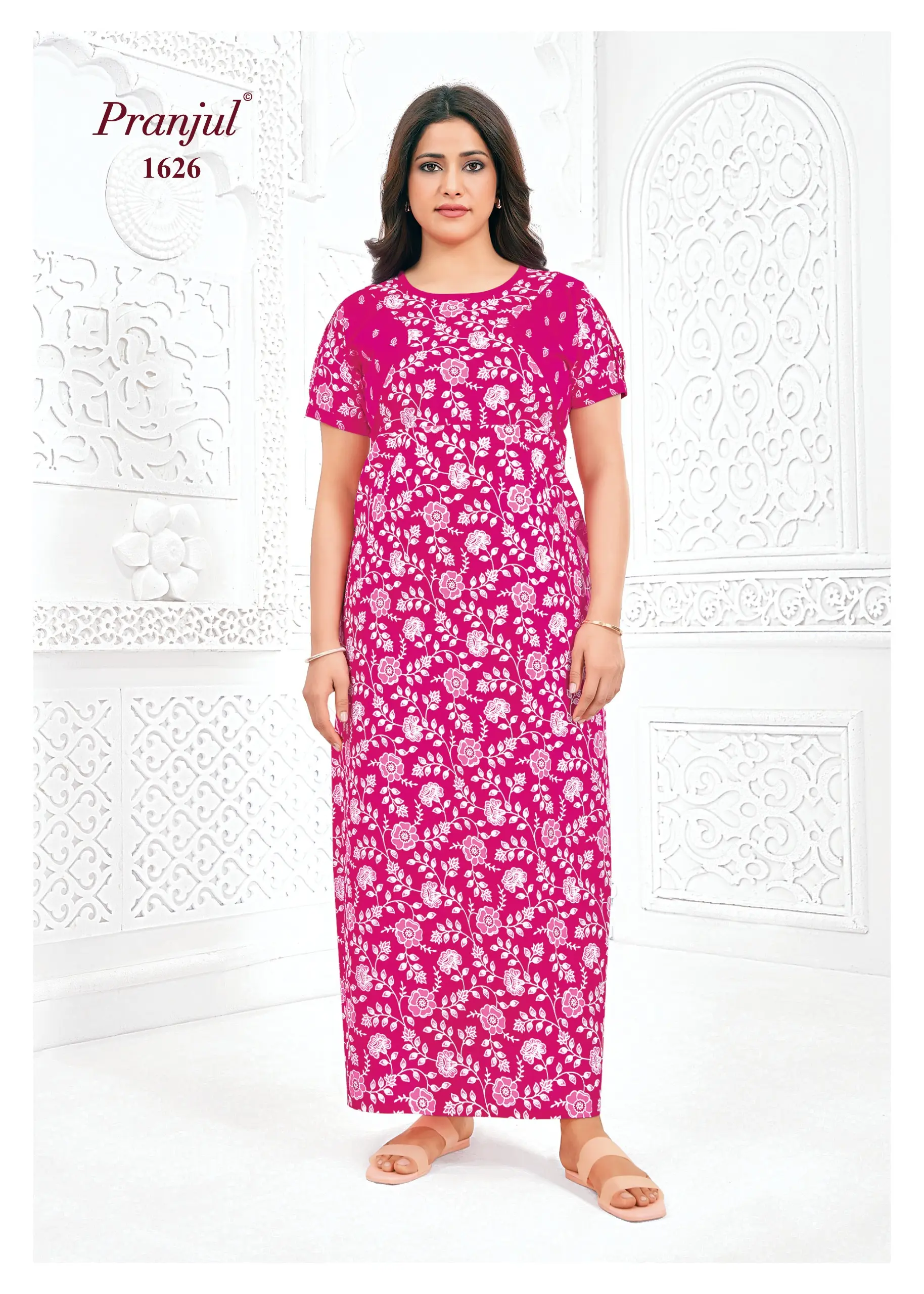 pranjul cotton nighty