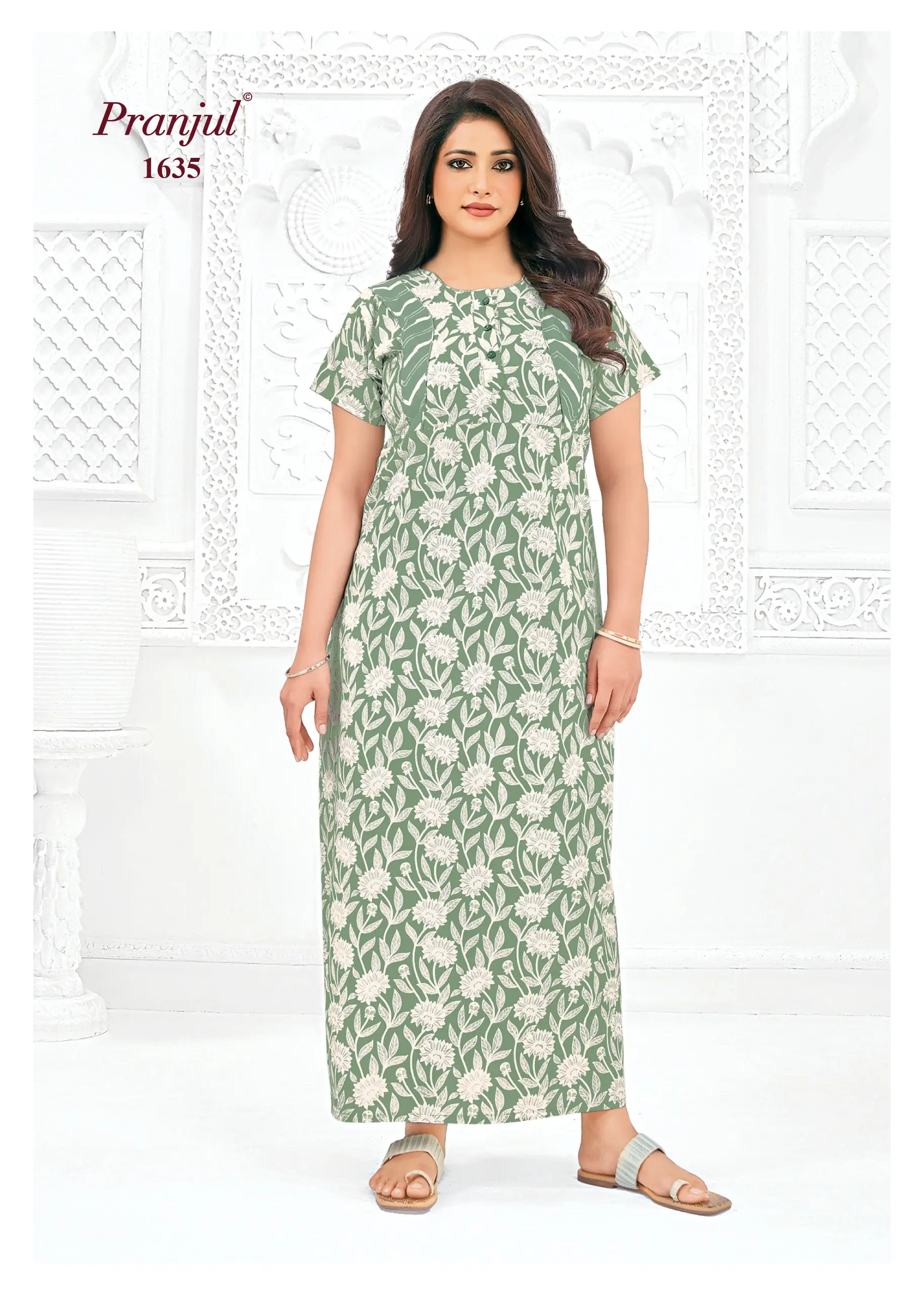 pranjul cotton nighty