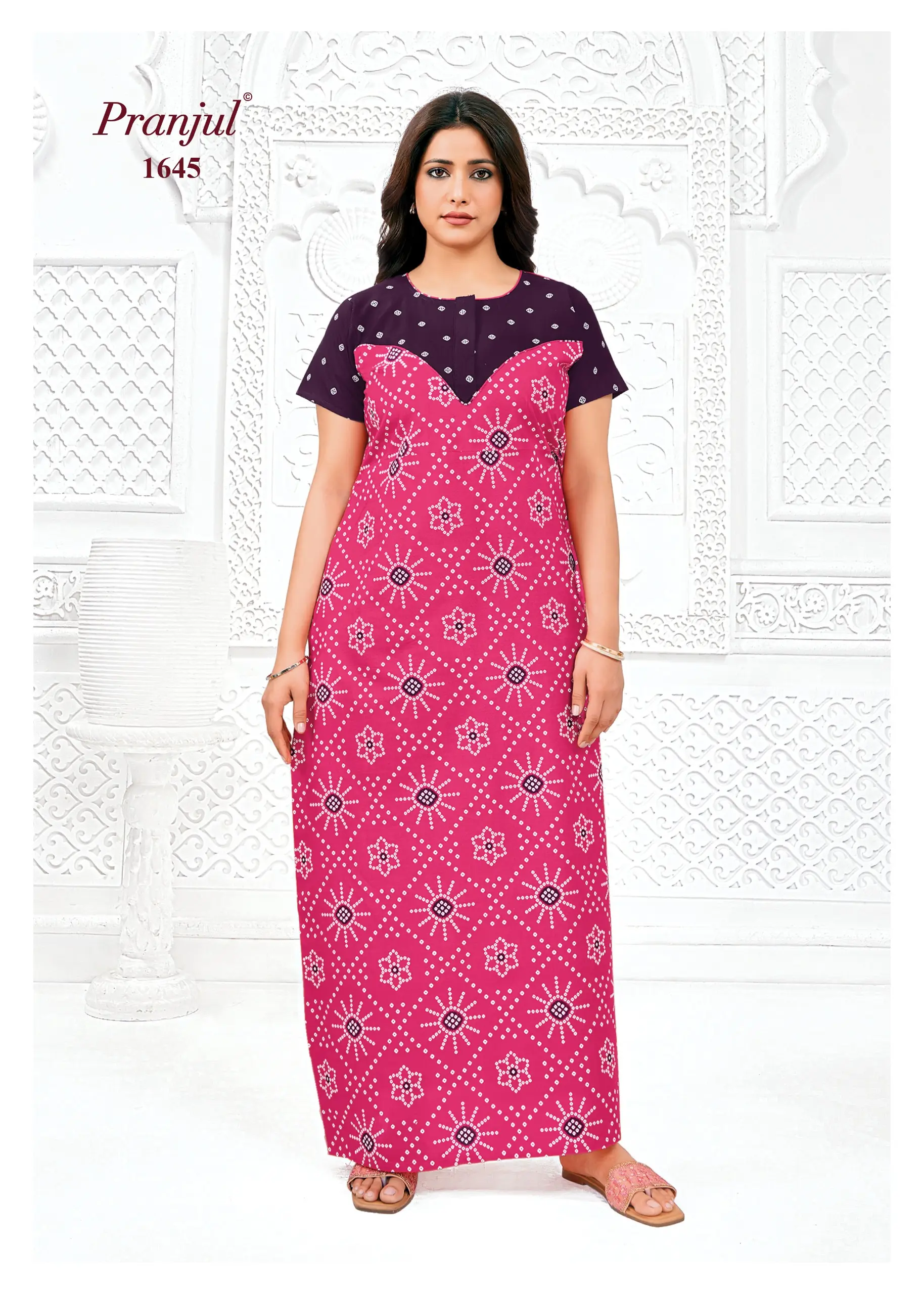 pranjul cotton nighty