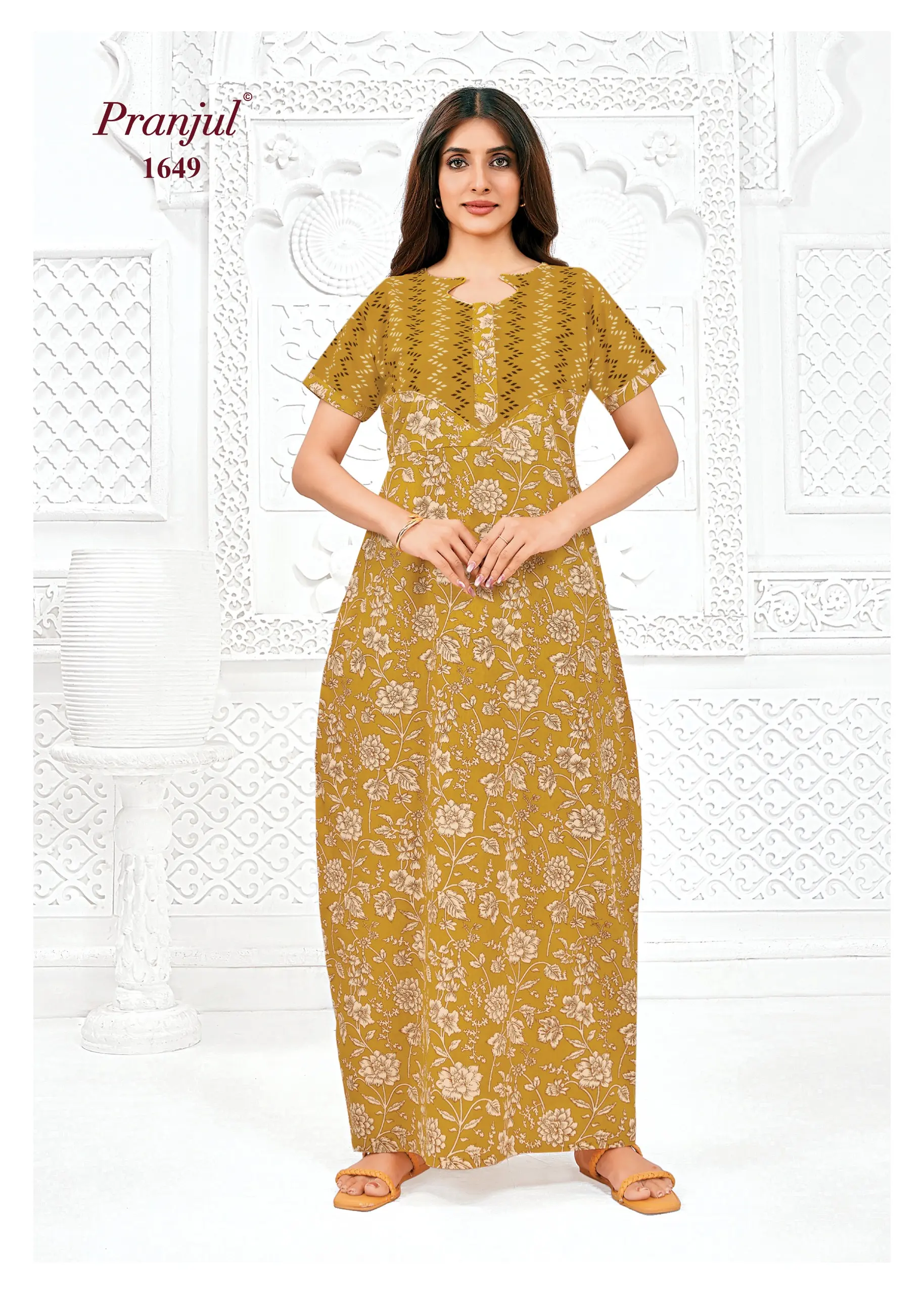 pranjul cotton nighty