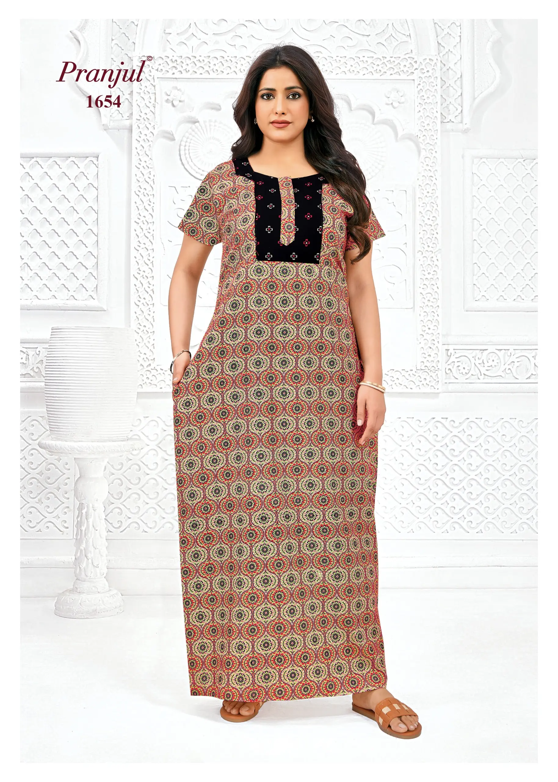 pranjul cotton nighty