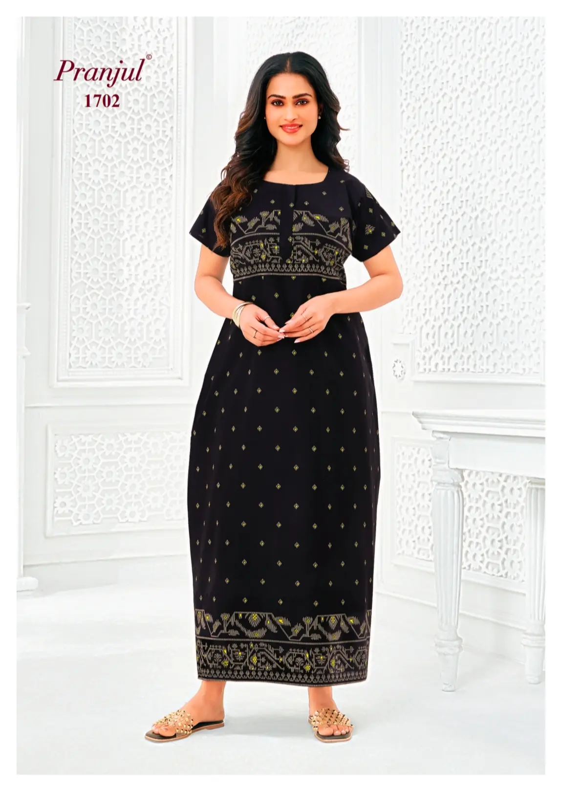 pranjul cotton nighty