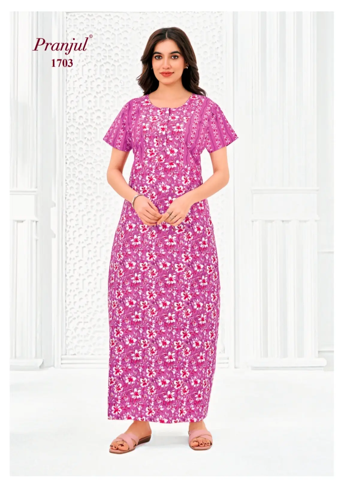 pranjul cotton nighty
