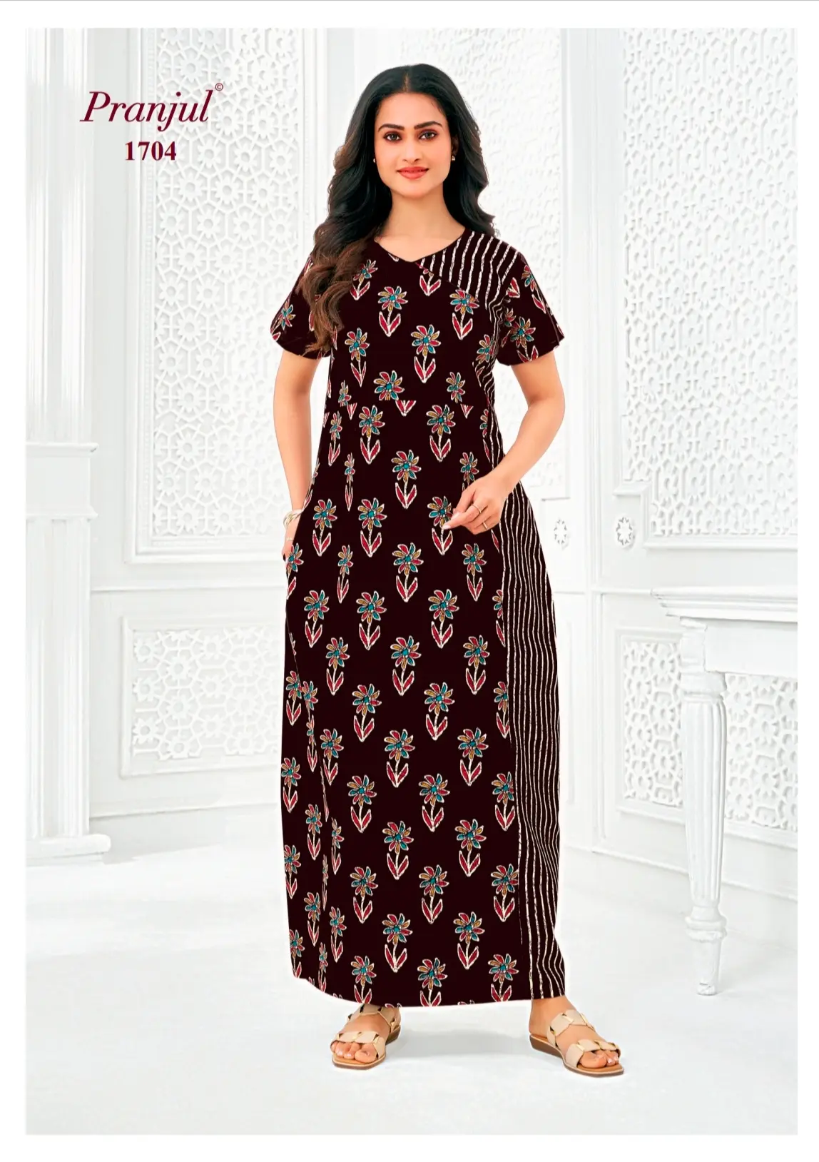 pranjul cotton nighty