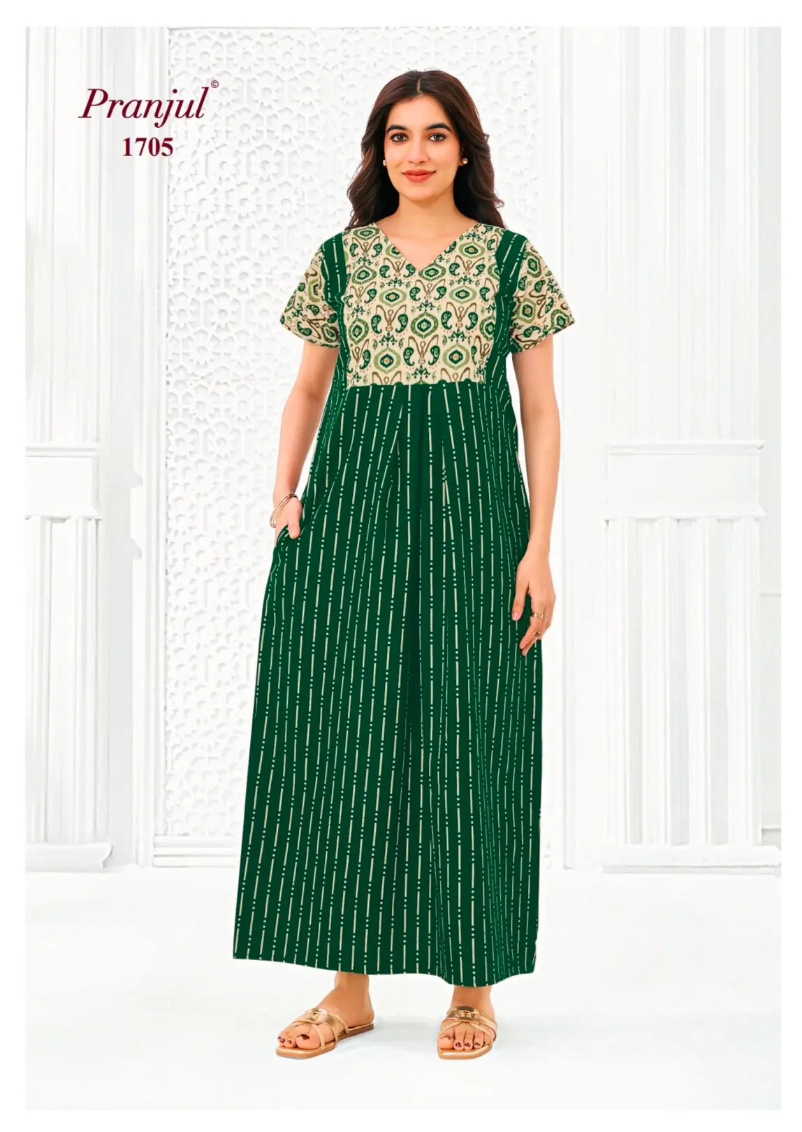 pranjul cotton nighty