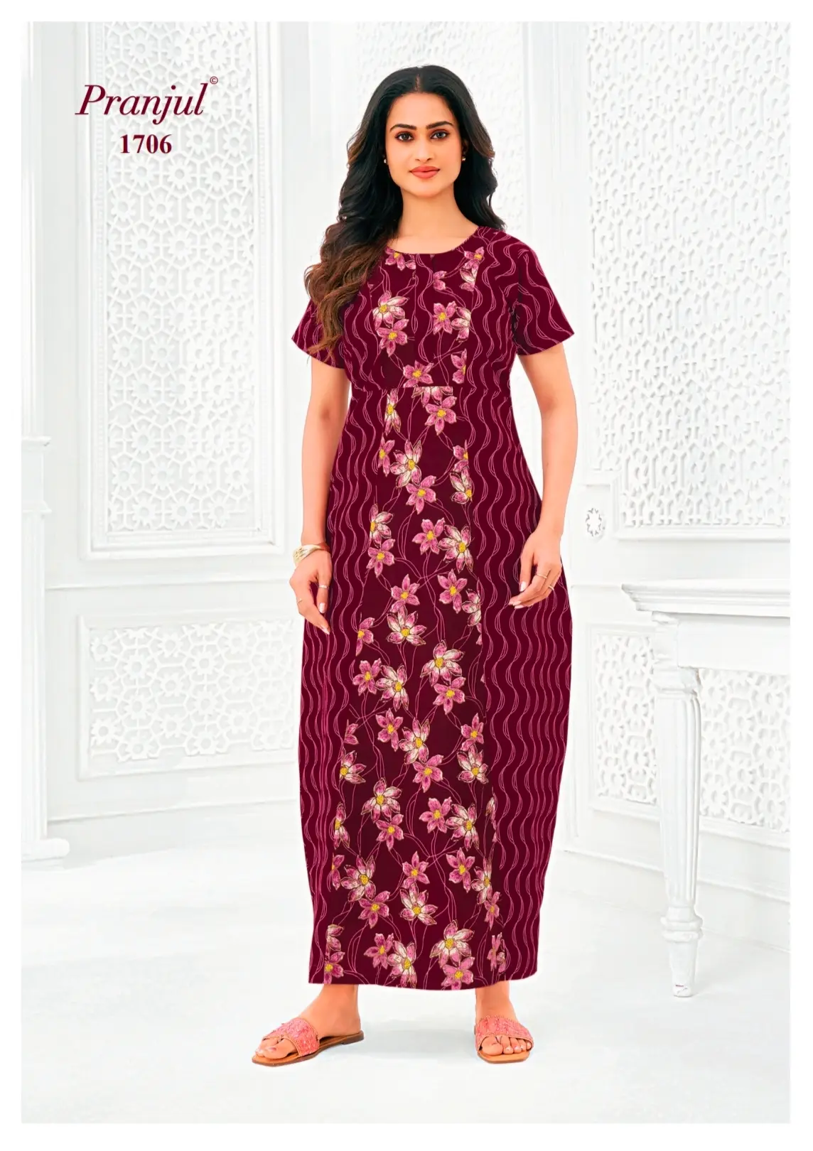 pranjul cotton nighty