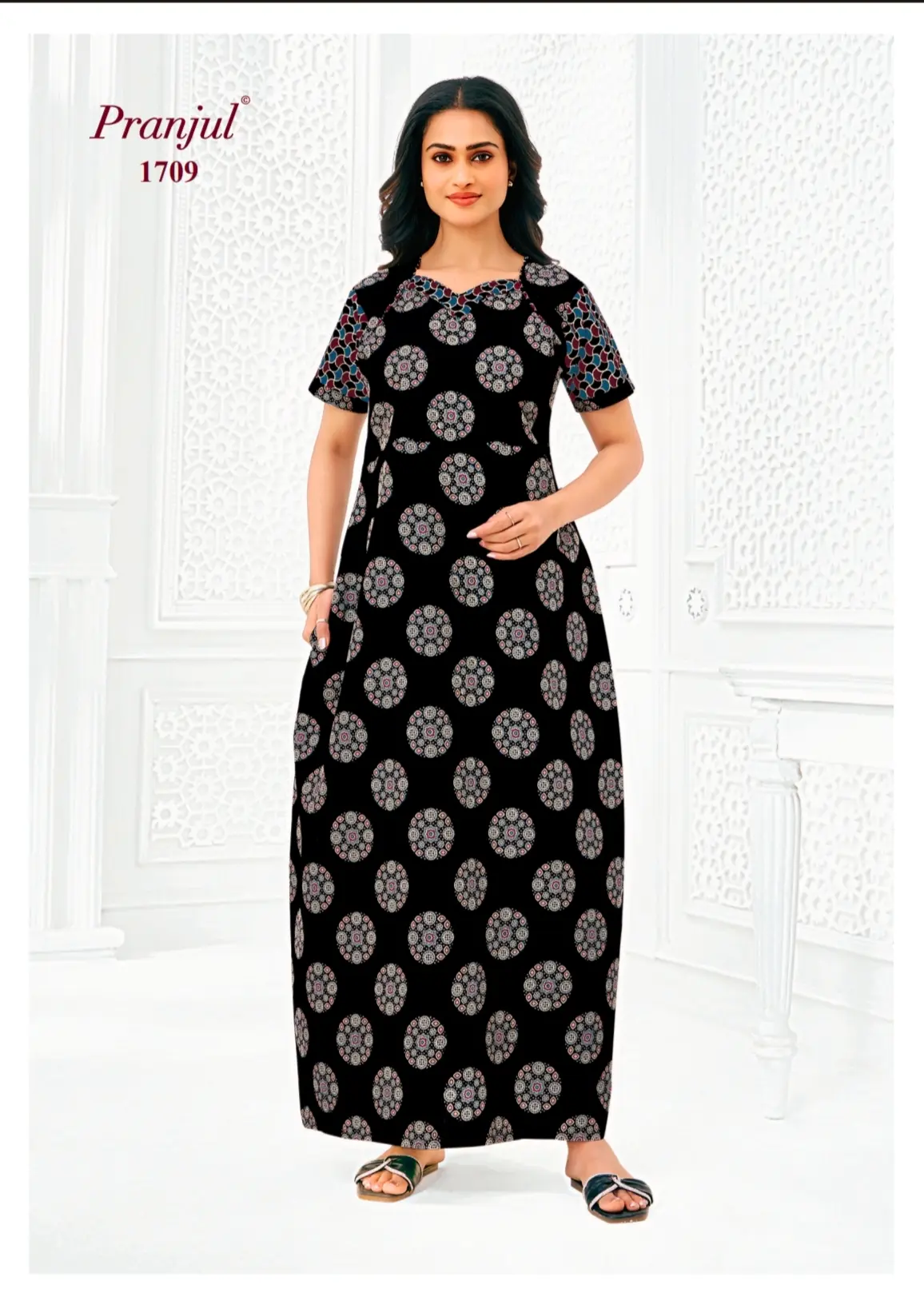 pranjul cotton nighty