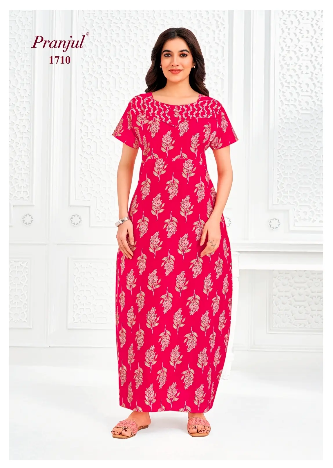 pranjul cotton nighty
