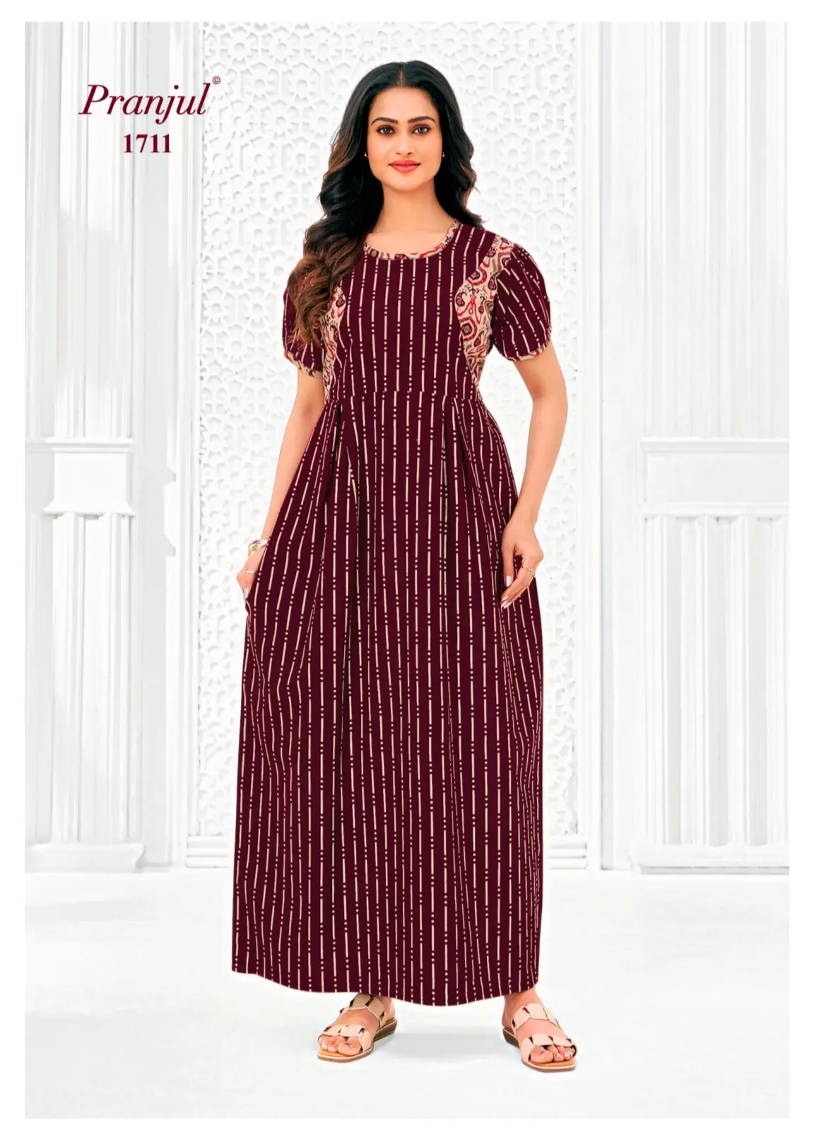 pranjul cotton nighty