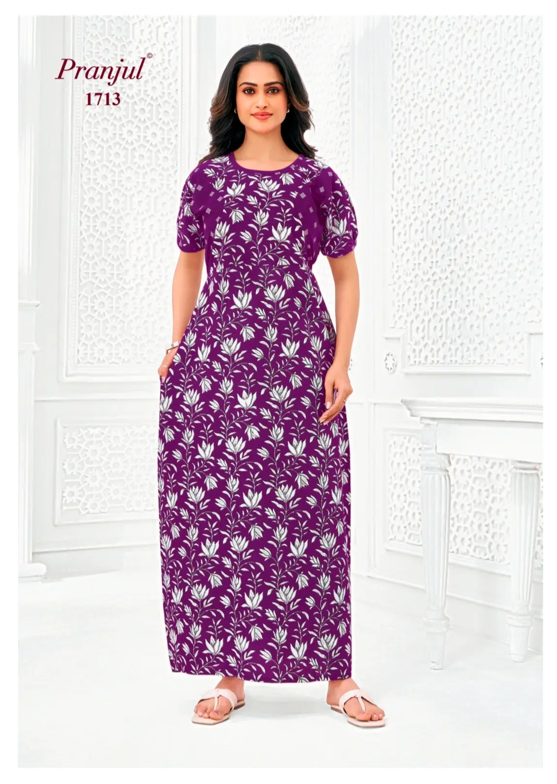 pranjul cotton nighty