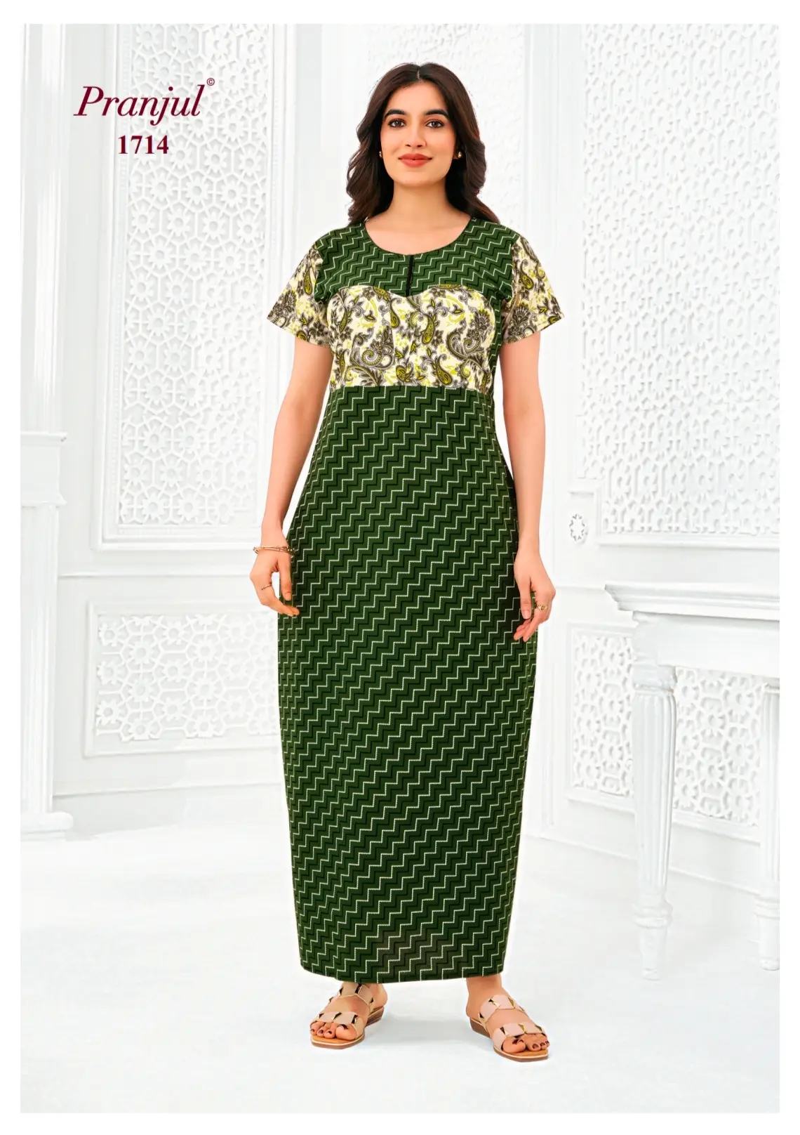pranjul cotton nighty