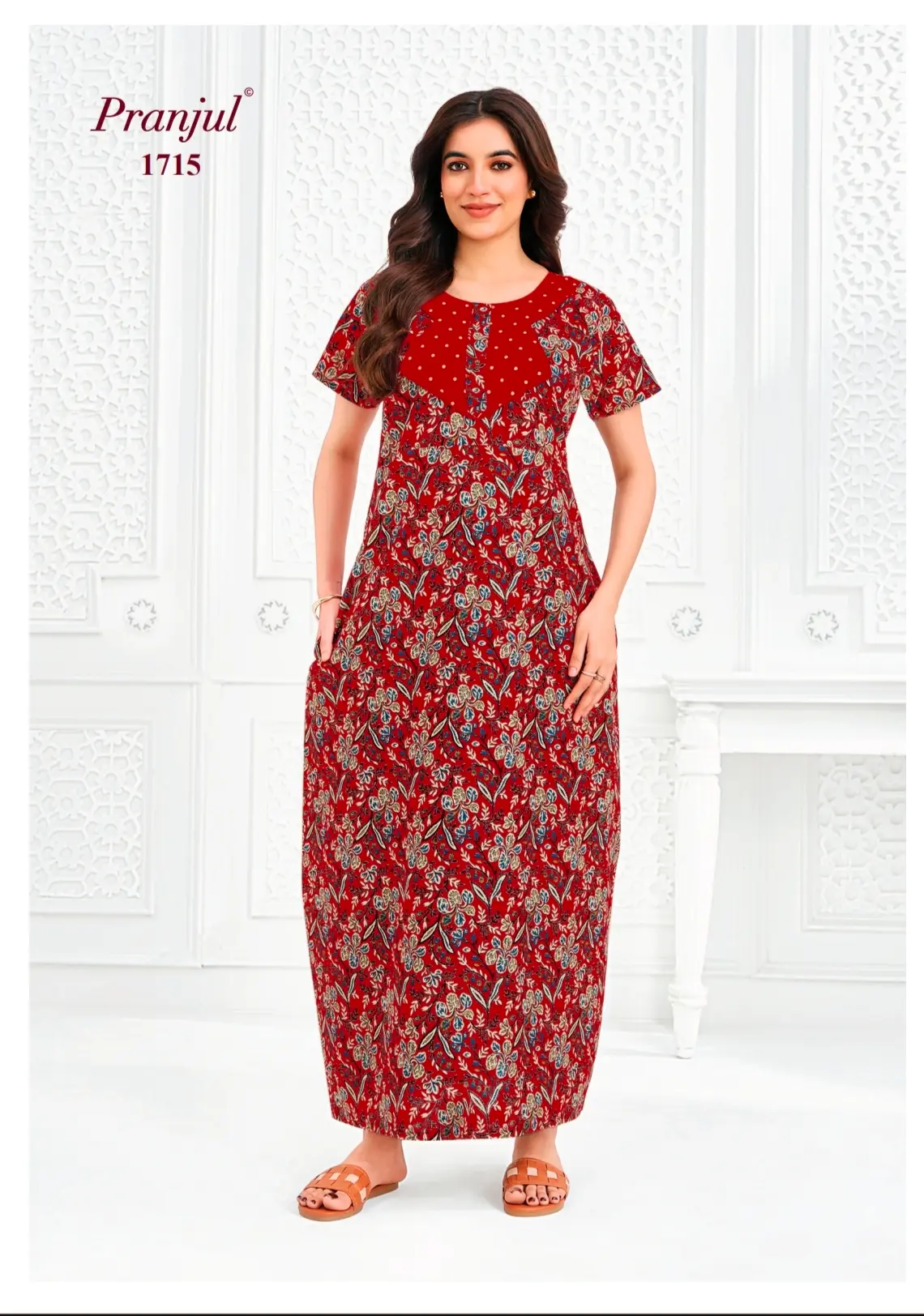 pranjul cotton nighty
