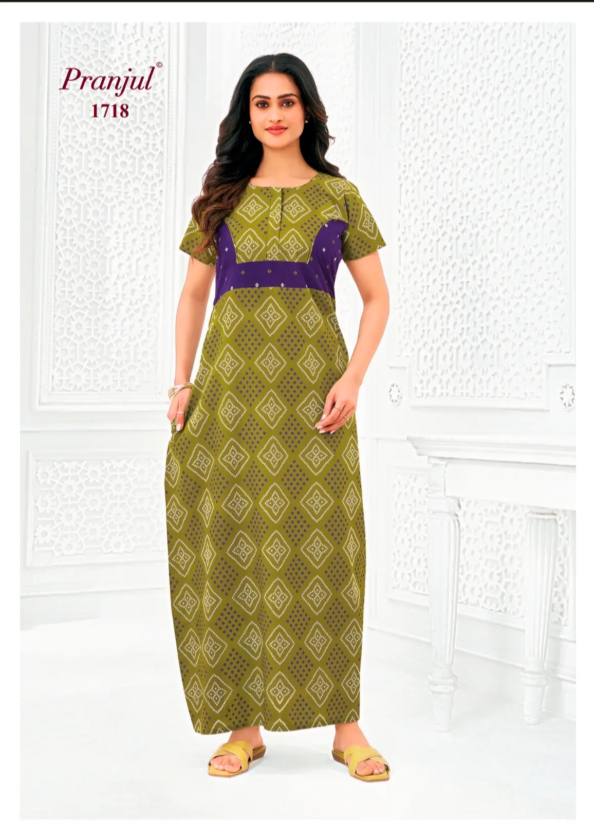 pranjul cotton nighty