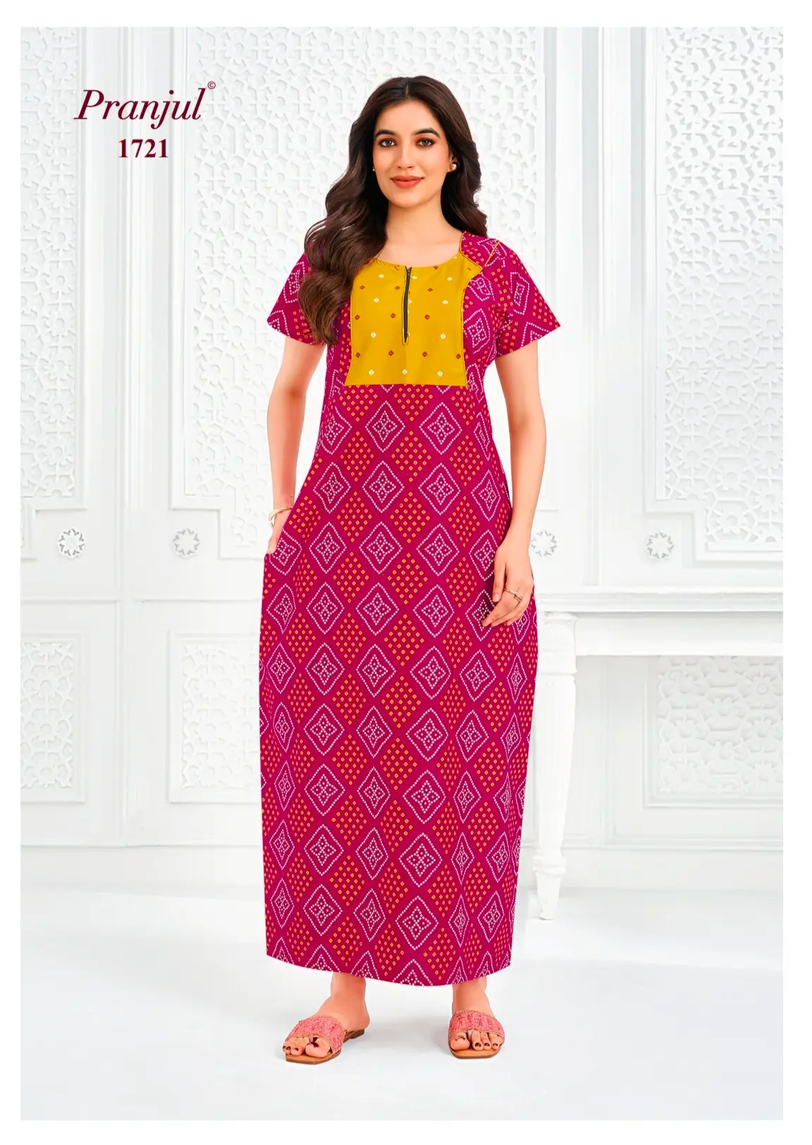pranjul cotton nighty