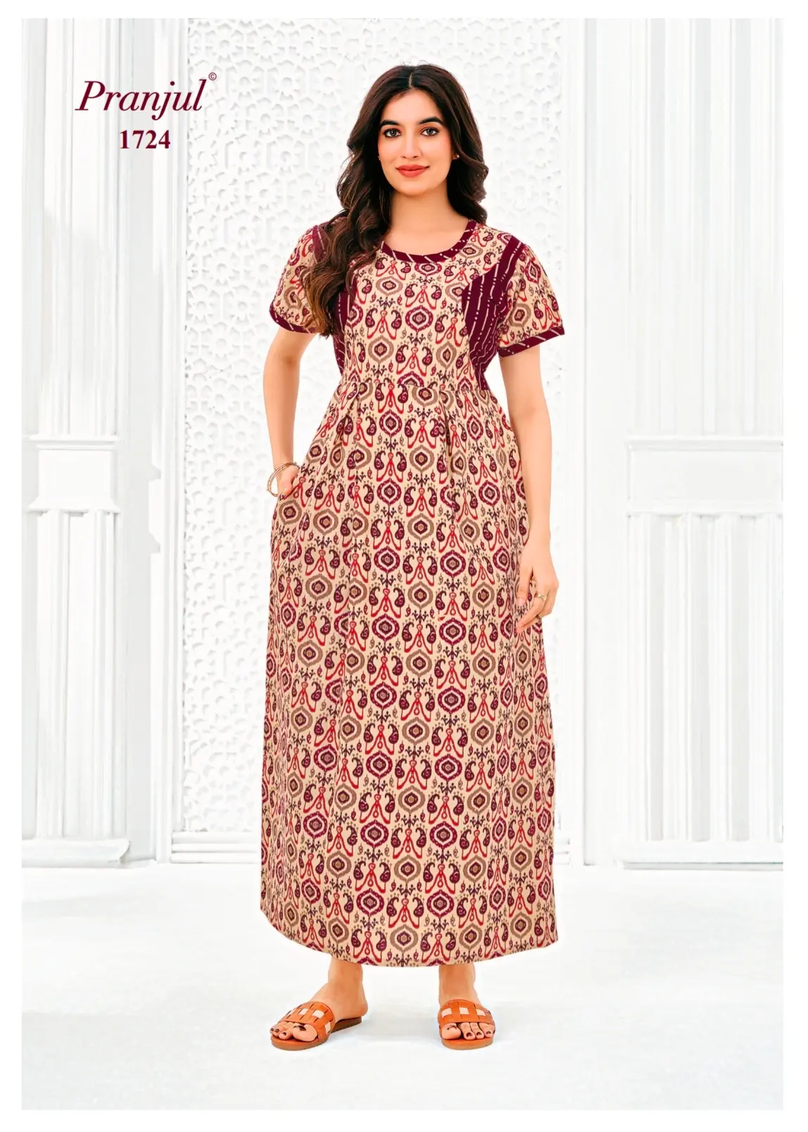 pranjul cotton nighty
